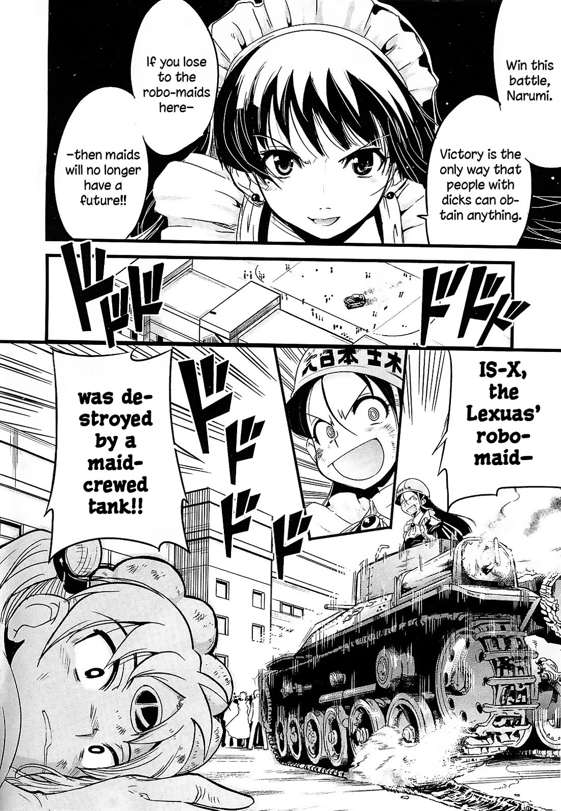 Maid in Japan Chapter 14.1 page 2 - Chapter 14.1: Service 14: Maid Outfit and Light Tanks