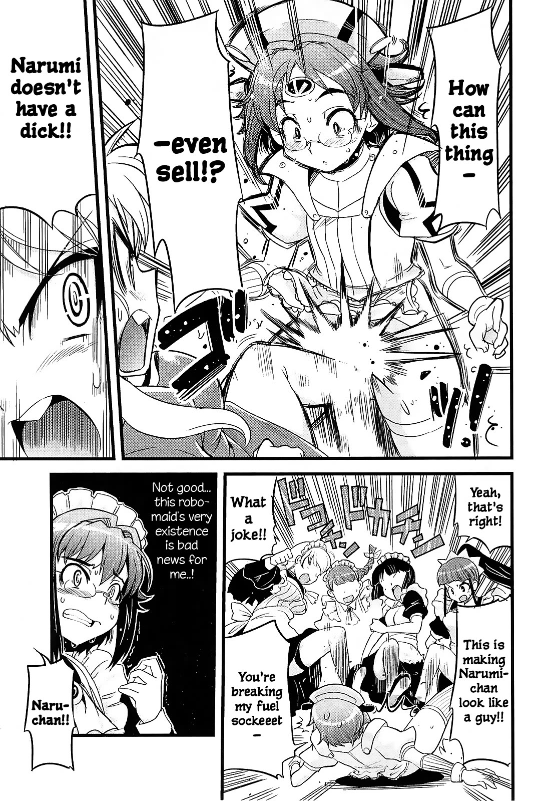 Maid in Japan Chapter 14.1 page 7 - Chapter 14.1: Service 14: Maid Outfit and Light Tanks