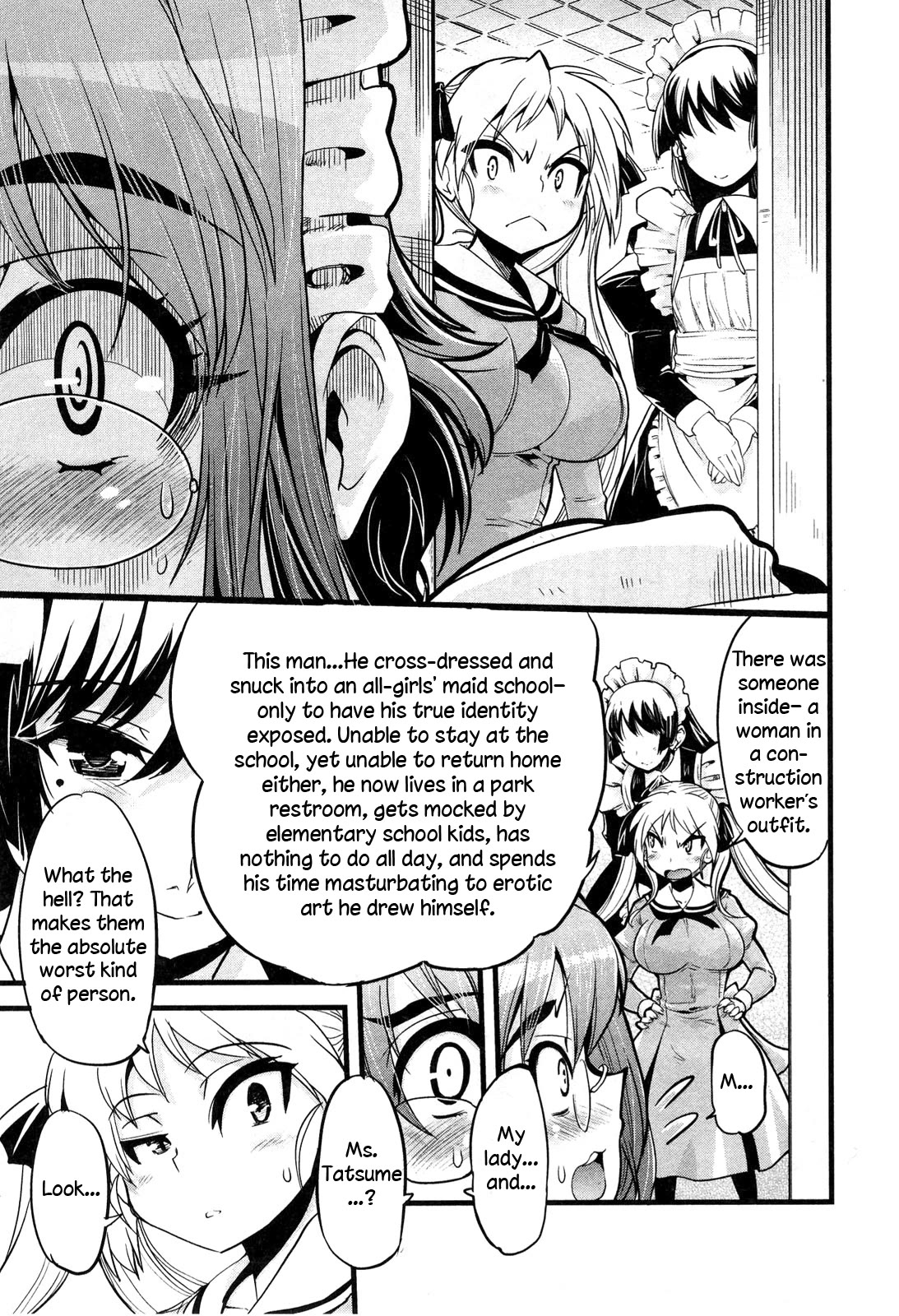 Maid in Japan Chapter 15.1 page 21 - Chapter 15.1: Service 15: "The Broken Commandment"
