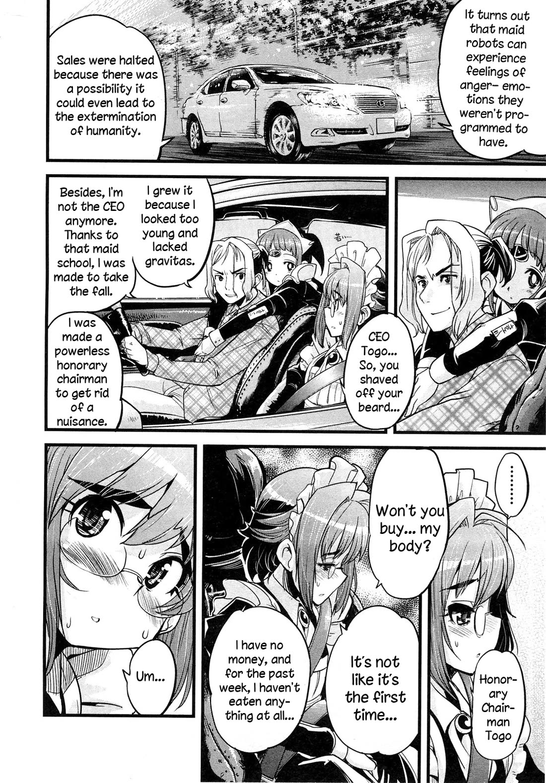 Maid in Japan Chapter 15.2 page 5 - Chapter 15.2: Service 15: "The Broken Commandment"