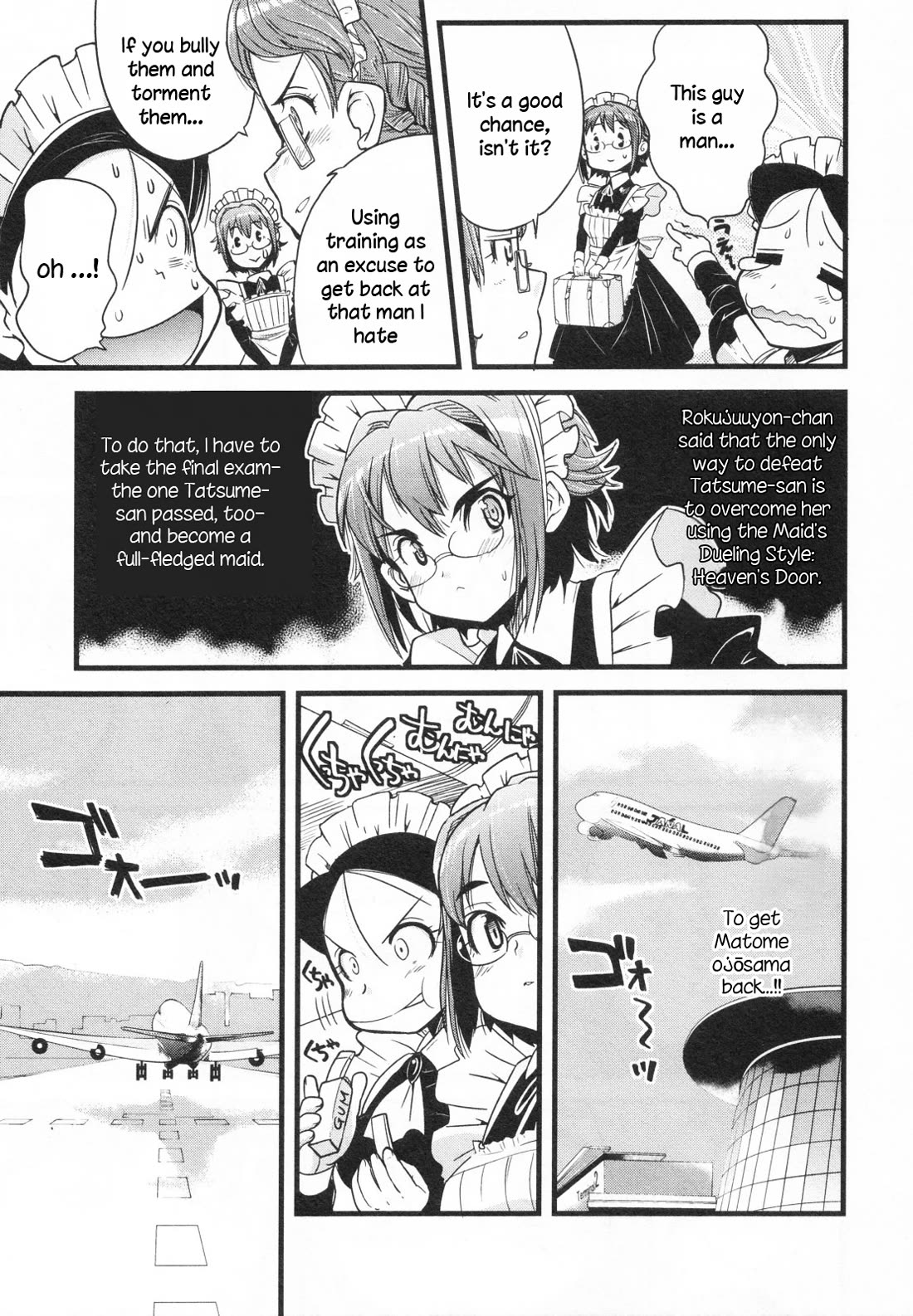 Maid in Japan Chapter 17 page 10 - Chapter 17: Service 17 "Maid Training: 1945 Edition"