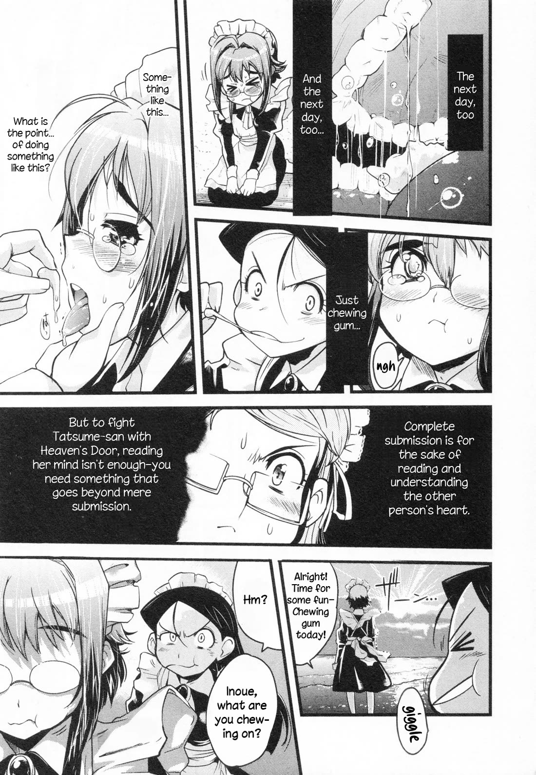 Maid in Japan Chapter 17 page 14 - Chapter 17: Service 17 "Maid Training: 1945 Edition"