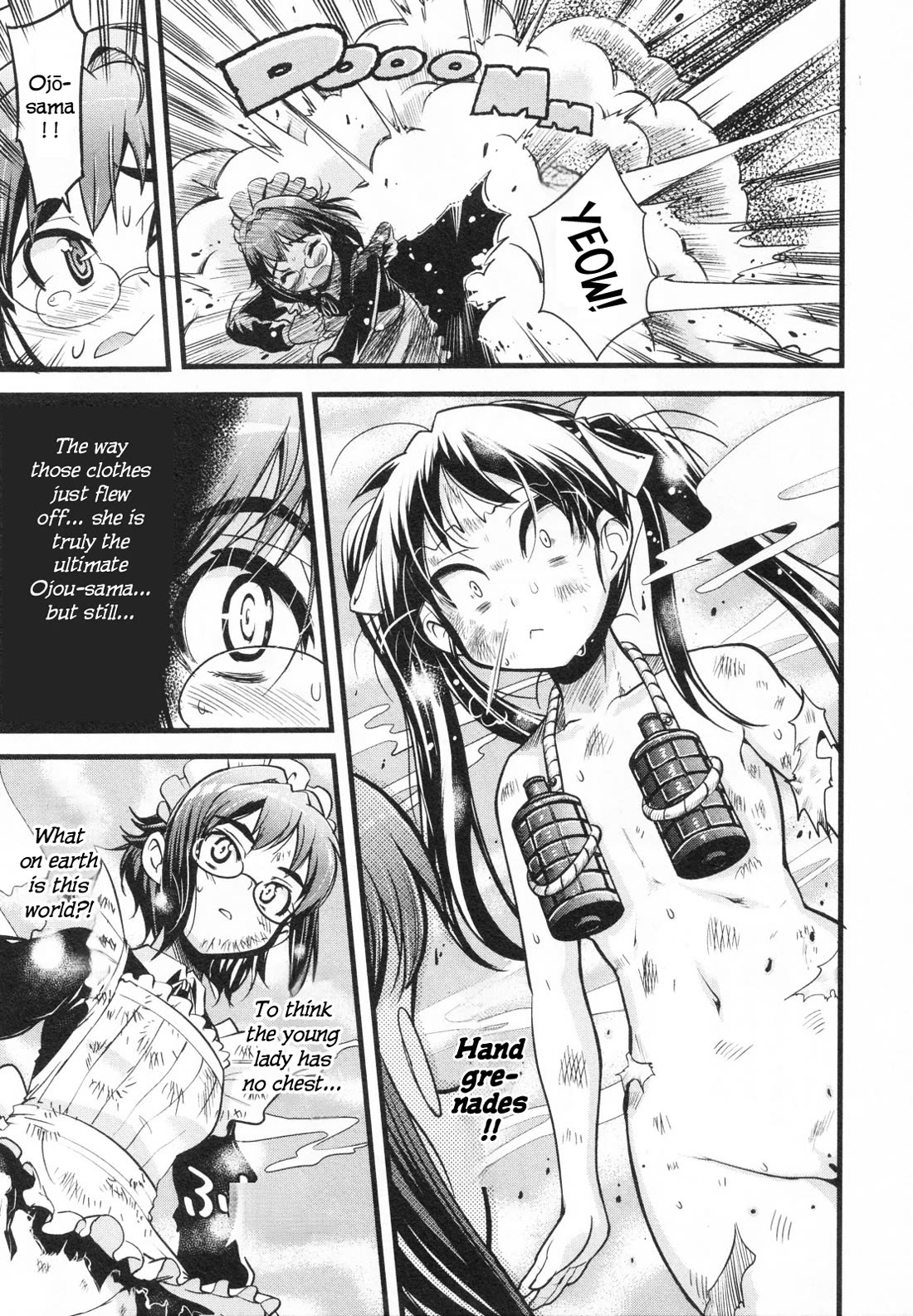 Maid in Japan Chapter 17 page 23 - Chapter 17: Service 17 "Maid Training: 1945 Edition"