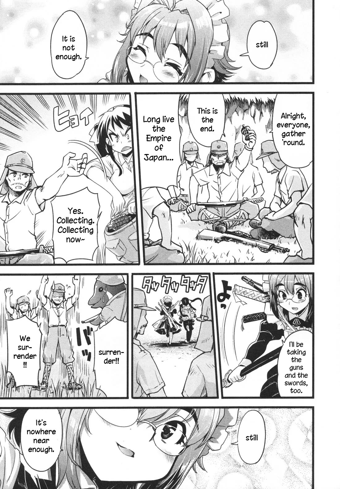 Maid in Japan Chapter 17 page 34 - Chapter 17: Service 17 "Maid Training: 1945 Edition"