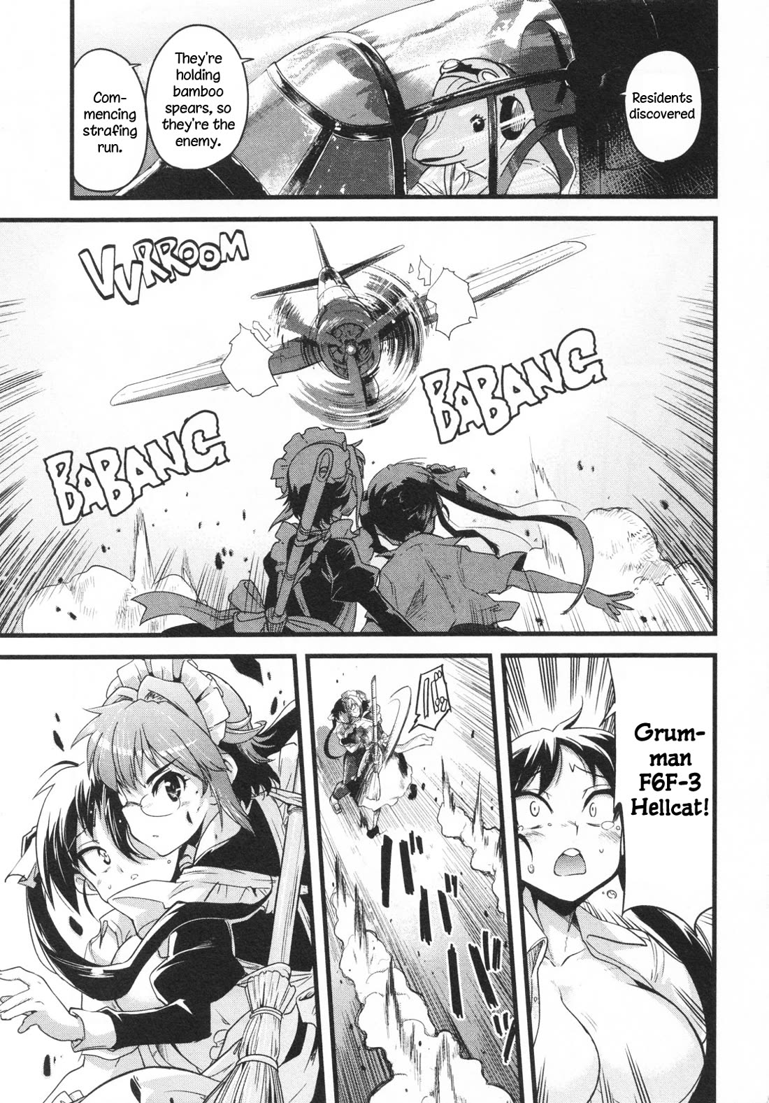Maid in Japan Chapter 17 page 40 - Chapter 17: Service 17 "Maid Training: 1945 Edition"