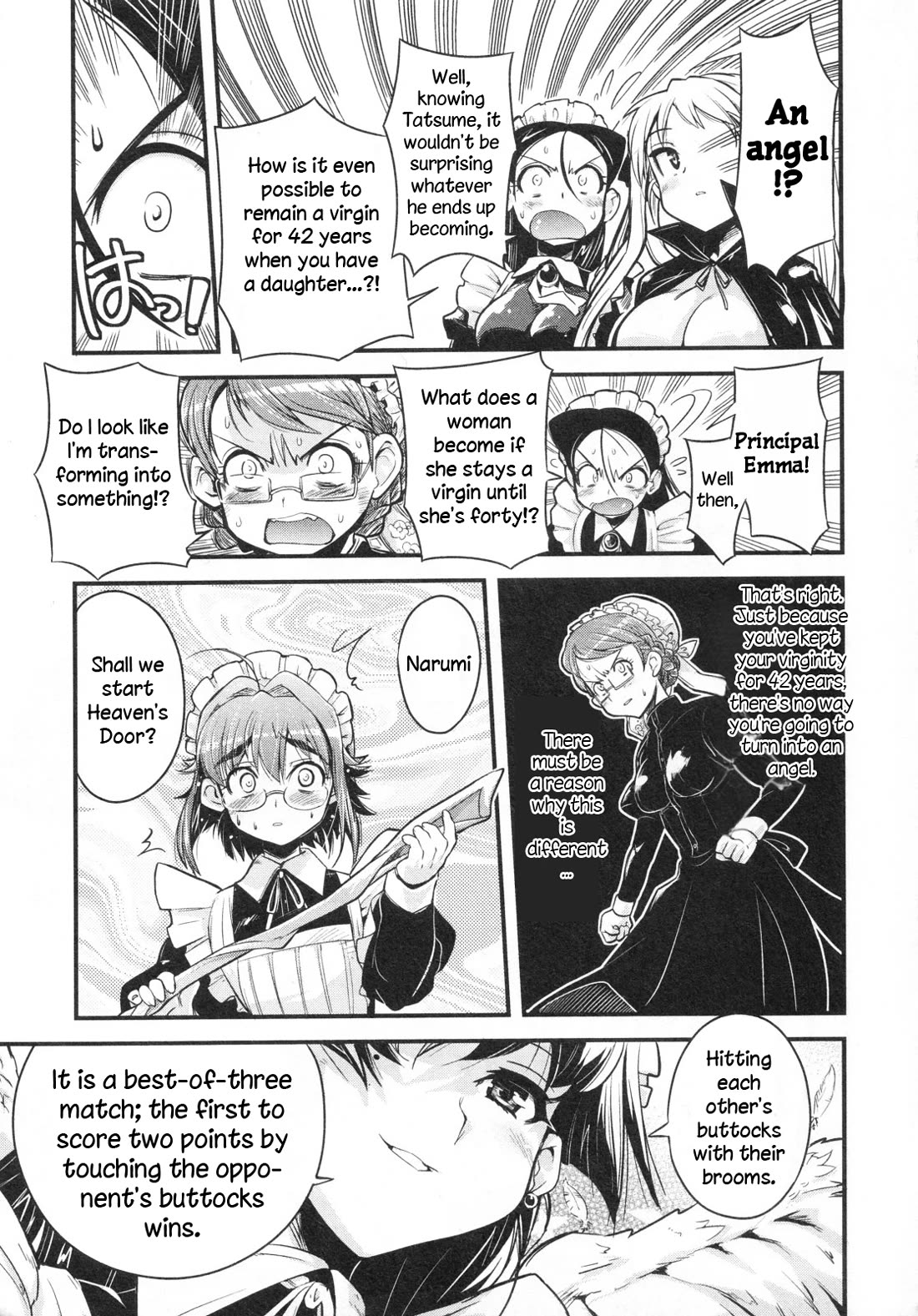 Maid in Japan Chapter 19 page 7 - Chapter 19: The Men's Maid [END]