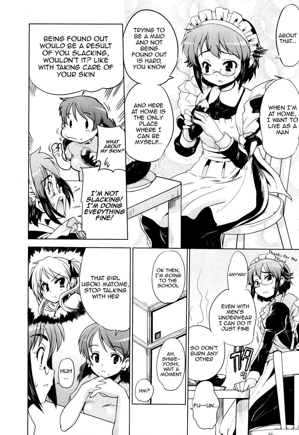 Maid in Japan Chapter 6 page 4 - Chapter 6: The Powers of a Crossdressing Maid