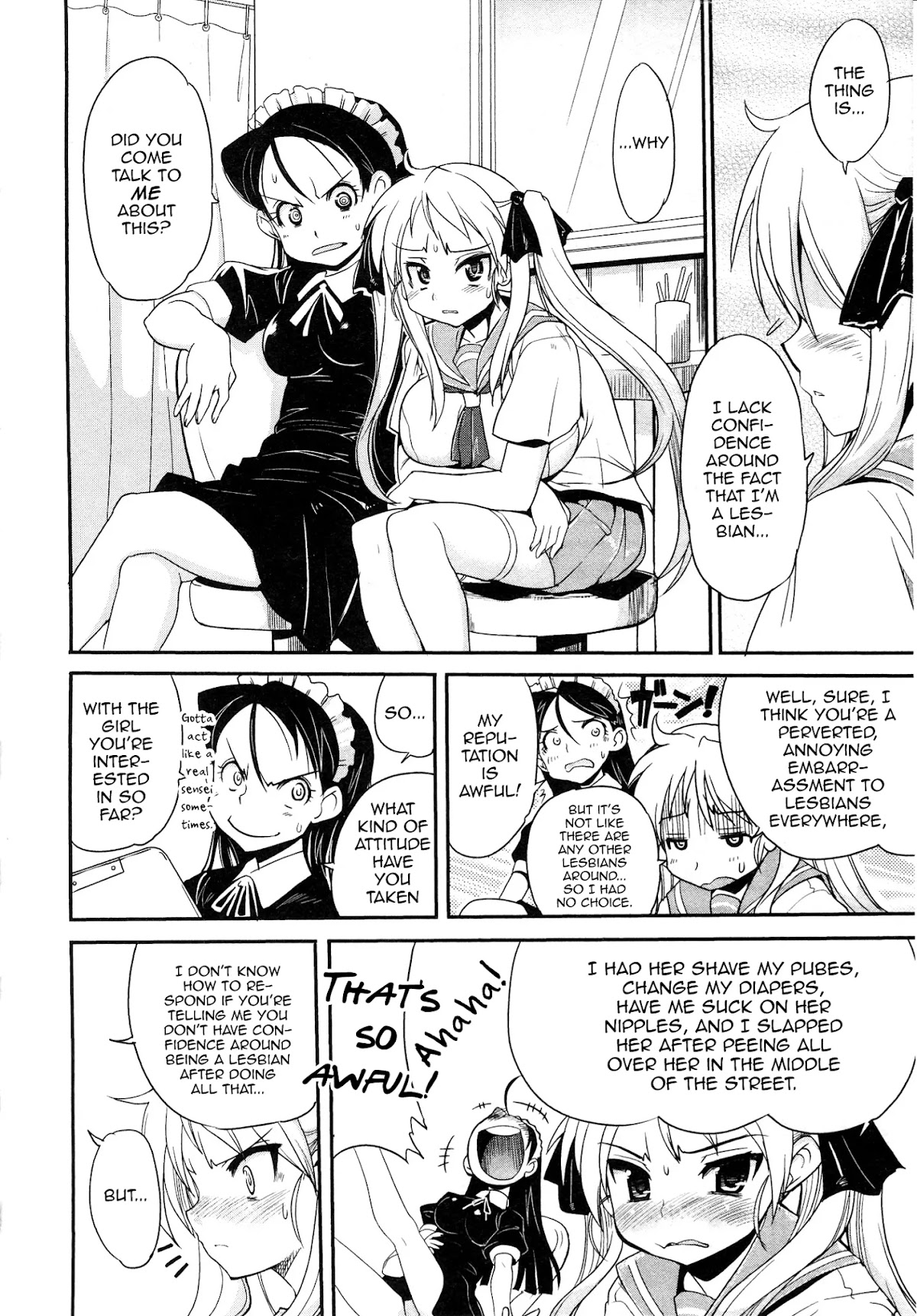 Maid in Japan Chapter 7 page 14 - Chapter 7: The Crossdressing Maid's Sin and Punishment