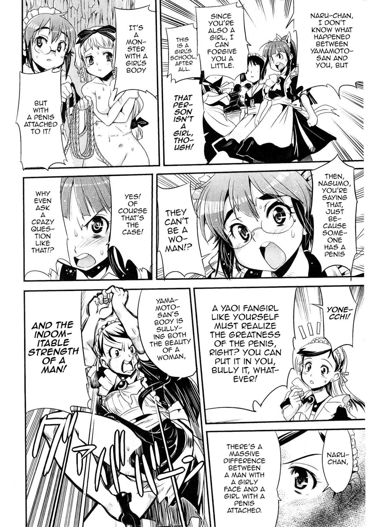 Maid in Japan Chapter 7 page 24 - Chapter 7: The Crossdressing Maid's Sin and Punishment