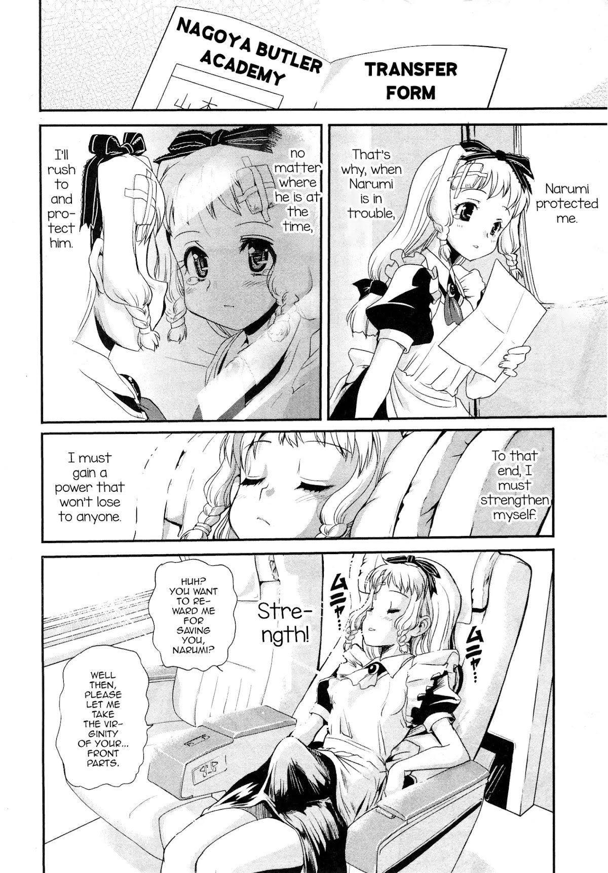 Maid in Japan Chapter 7 page 36 - Chapter 7: The Crossdressing Maid's Sin and Punishment
