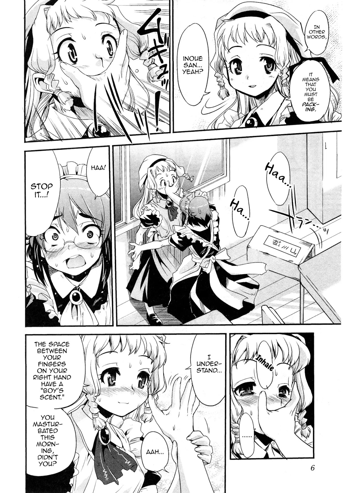 Maid in Japan Chapter 7 page 4 - Chapter 7: The Crossdressing Maid's Sin and Punishment