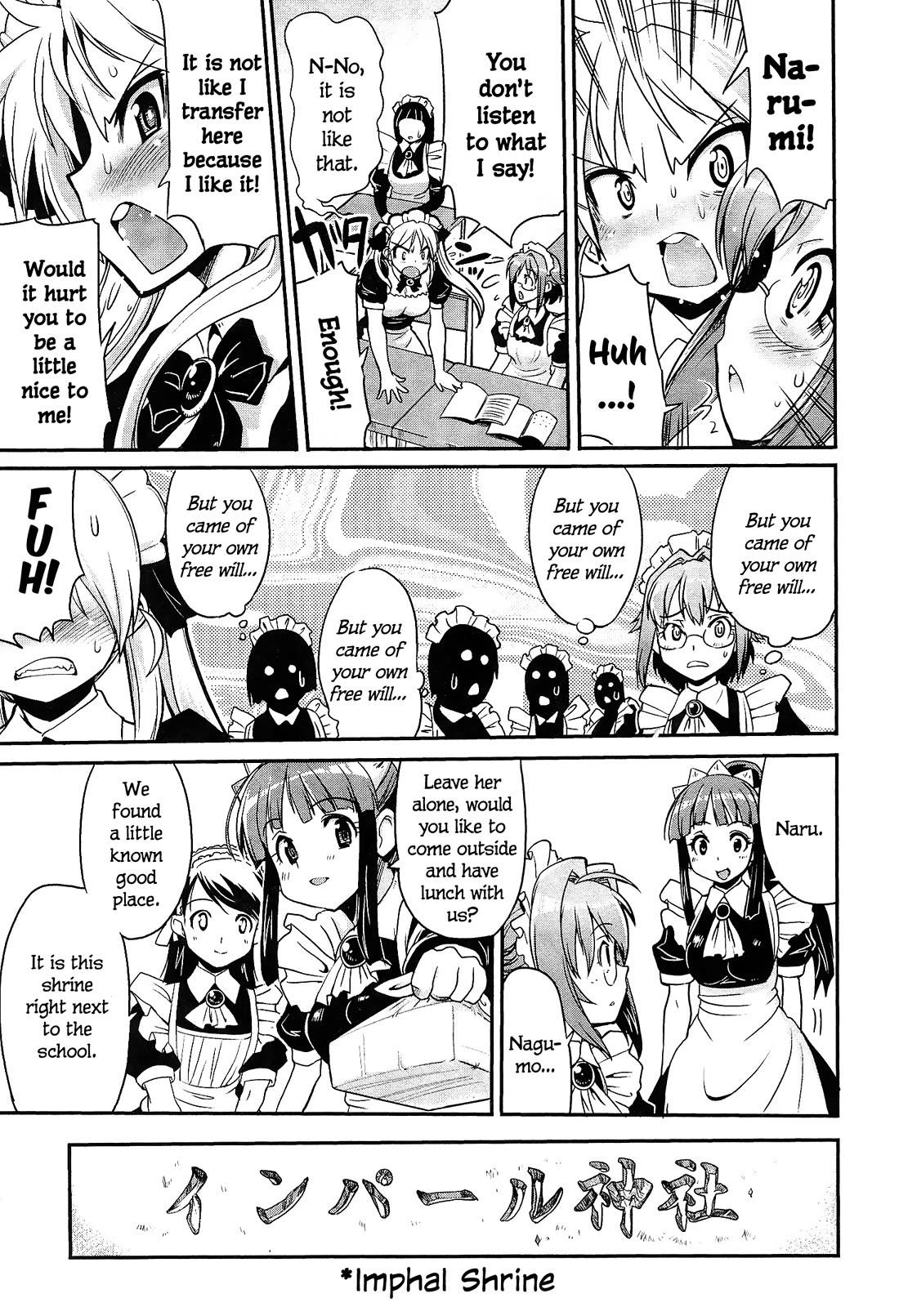 Maid in Japan Chapter 9.1 page 11 - Chapter 9.1: Maid + Miko = Tentacle?