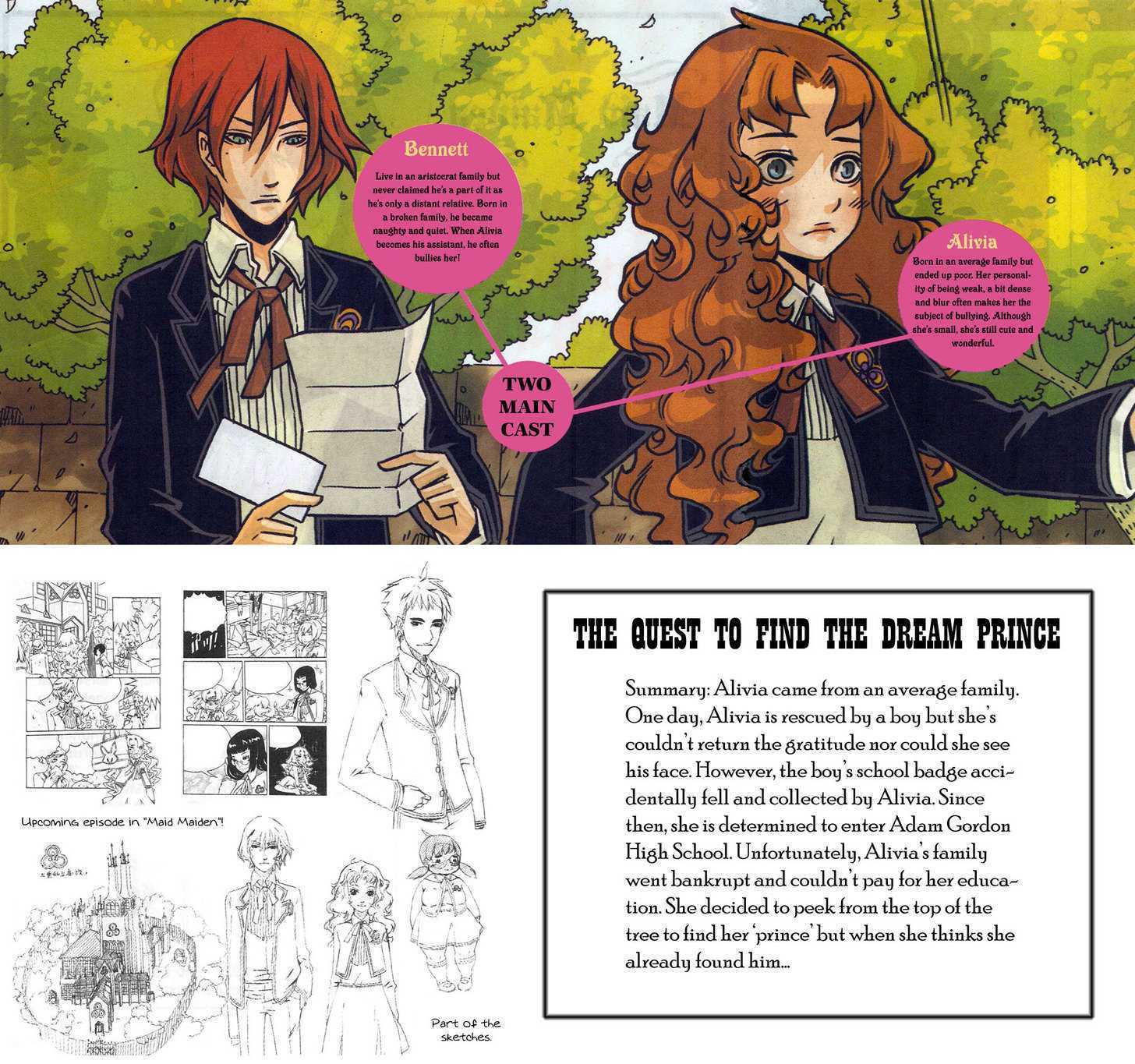 Maid Maiden Chapter 1 page 3 - Chapter 1