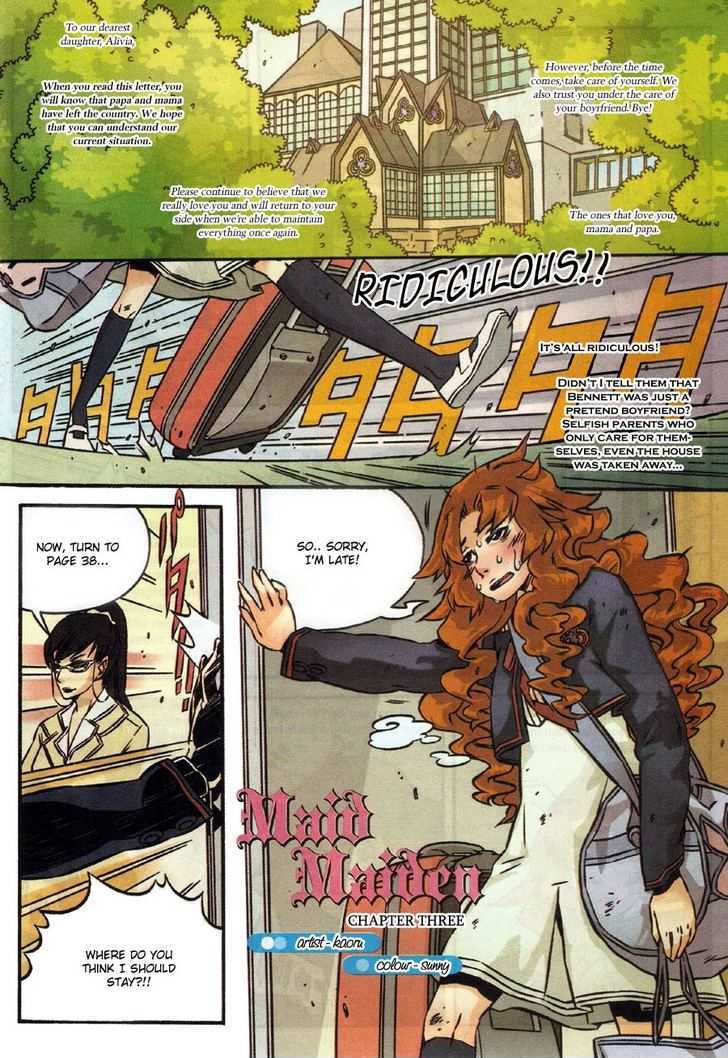Maid Maiden Chapter 3 page 2 - Chapter 3