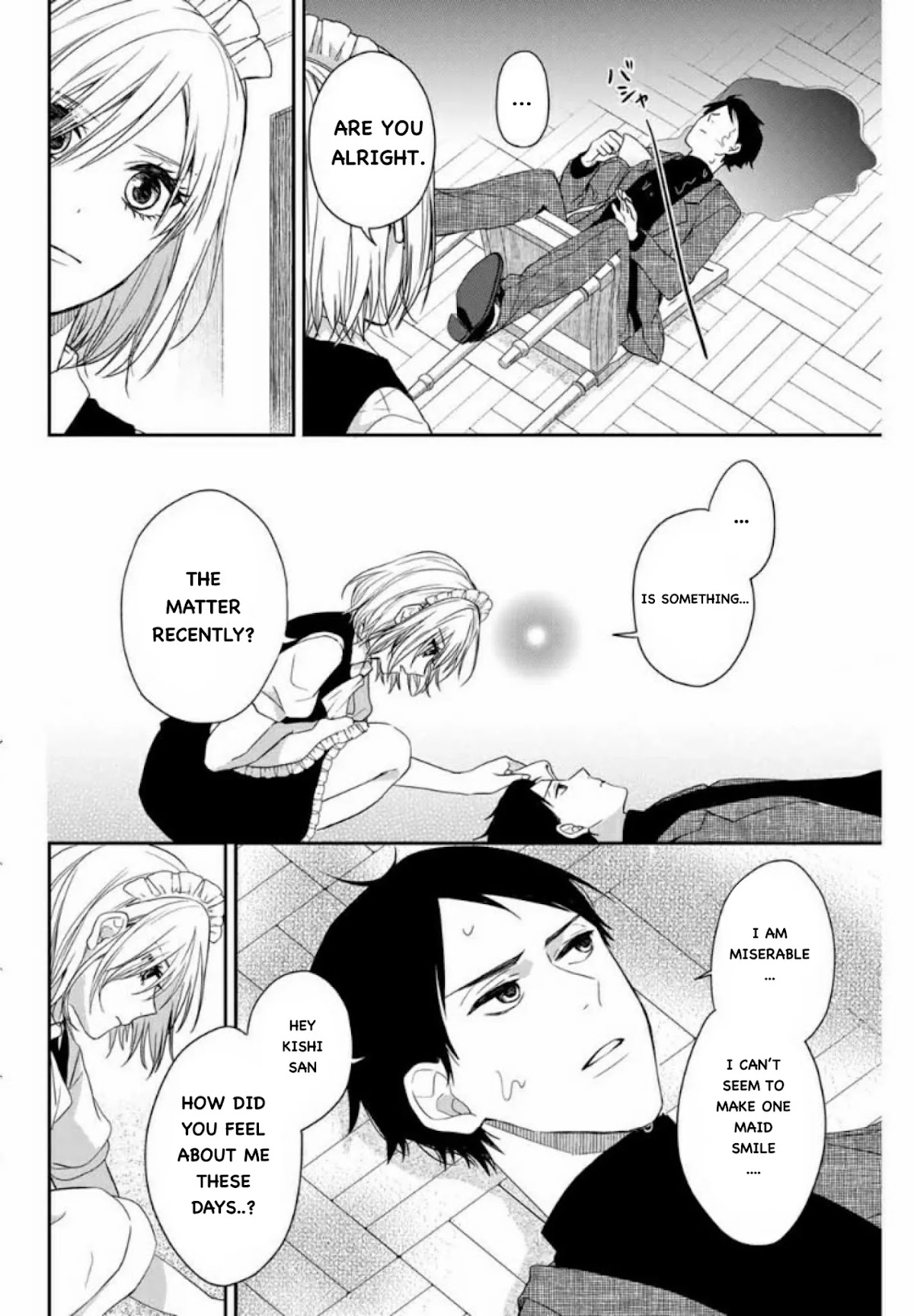 Maid no Kishi-san Chapter 1 page 10 - Chapter 1: Kishi-san does not laugh