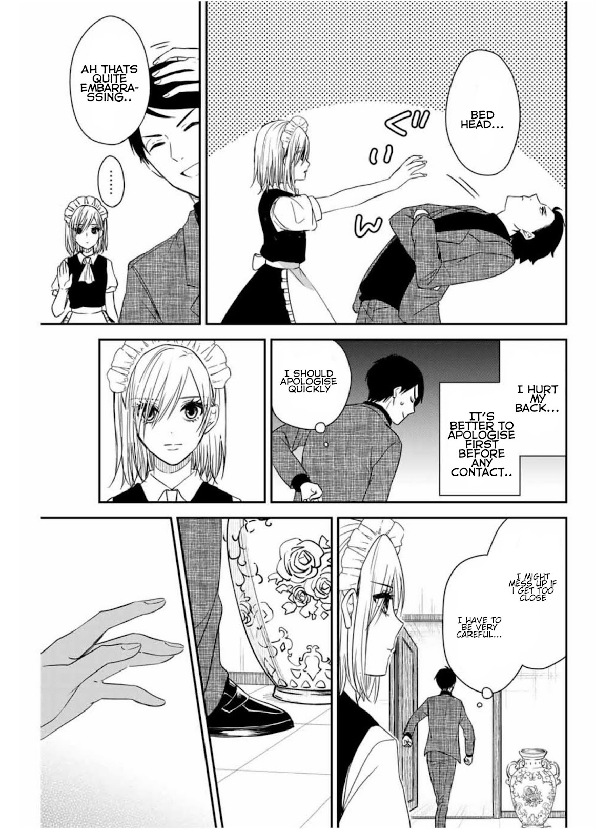 Maid no Kishi-san Chapter 11 page 5 - Chapter 11: Alleged Sexual Harassment!