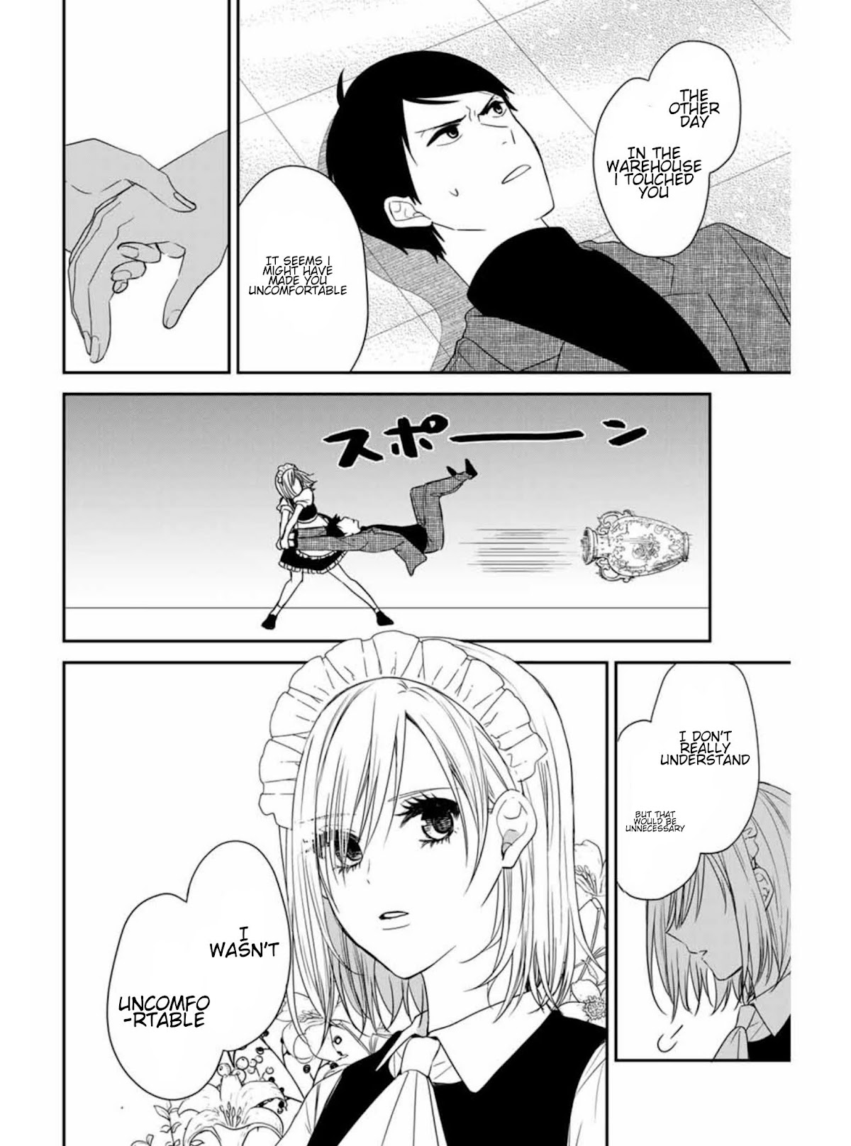 Maid no Kishi-san Chapter 11 page 8 - Chapter 11: Alleged Sexual Harassment!