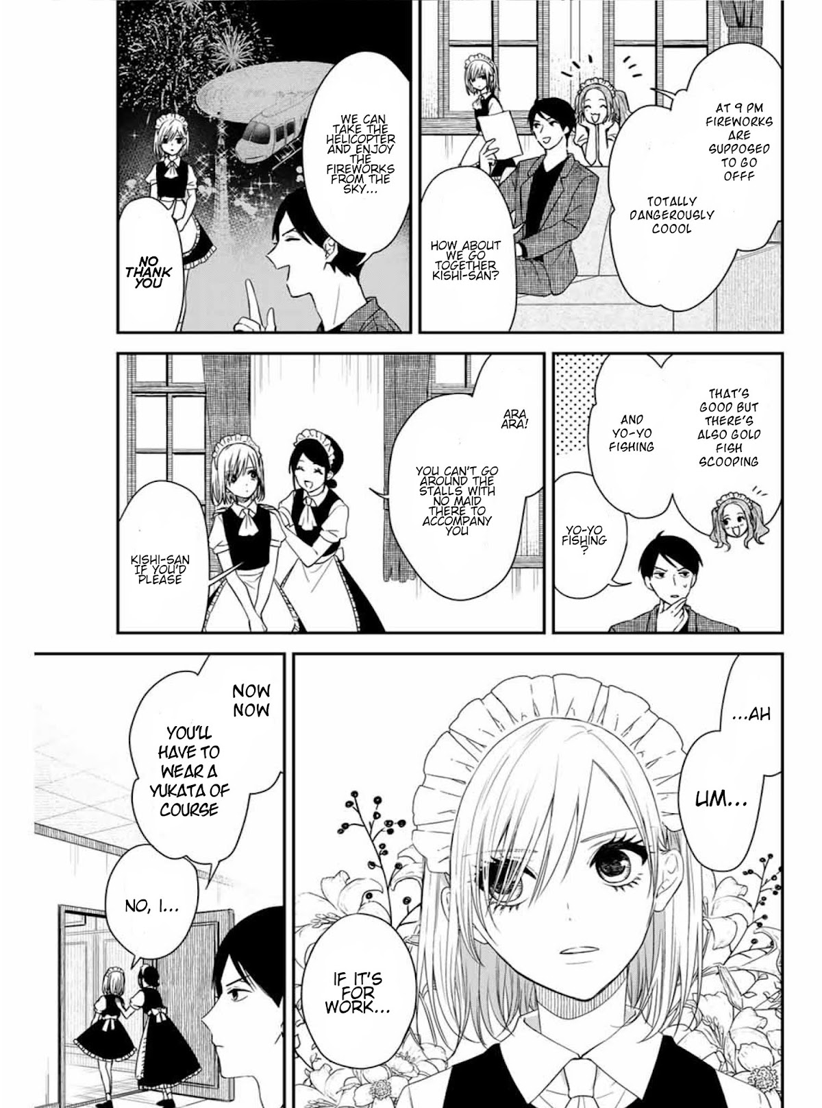 Maid no Kishi-san Chapter 15 page 3 - Chapter 15: Summer Festival