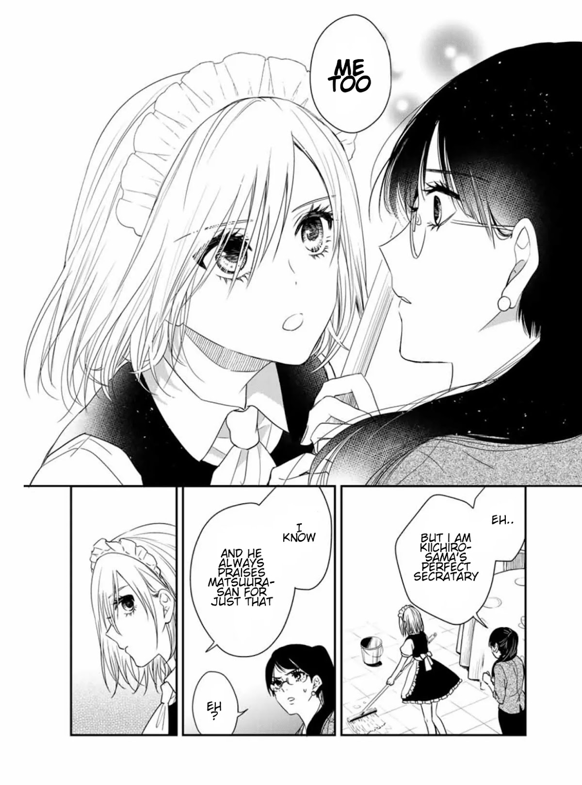 Maid no Kishi-san Chapter 18 page 10 - Chapter 18: I want to take care of you