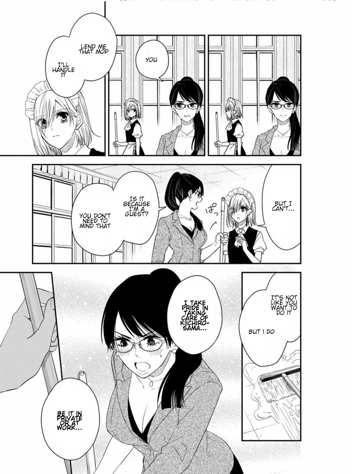 Maid no Kishi-san Chapter 18 page 9 - Chapter 18: I want to take care of you