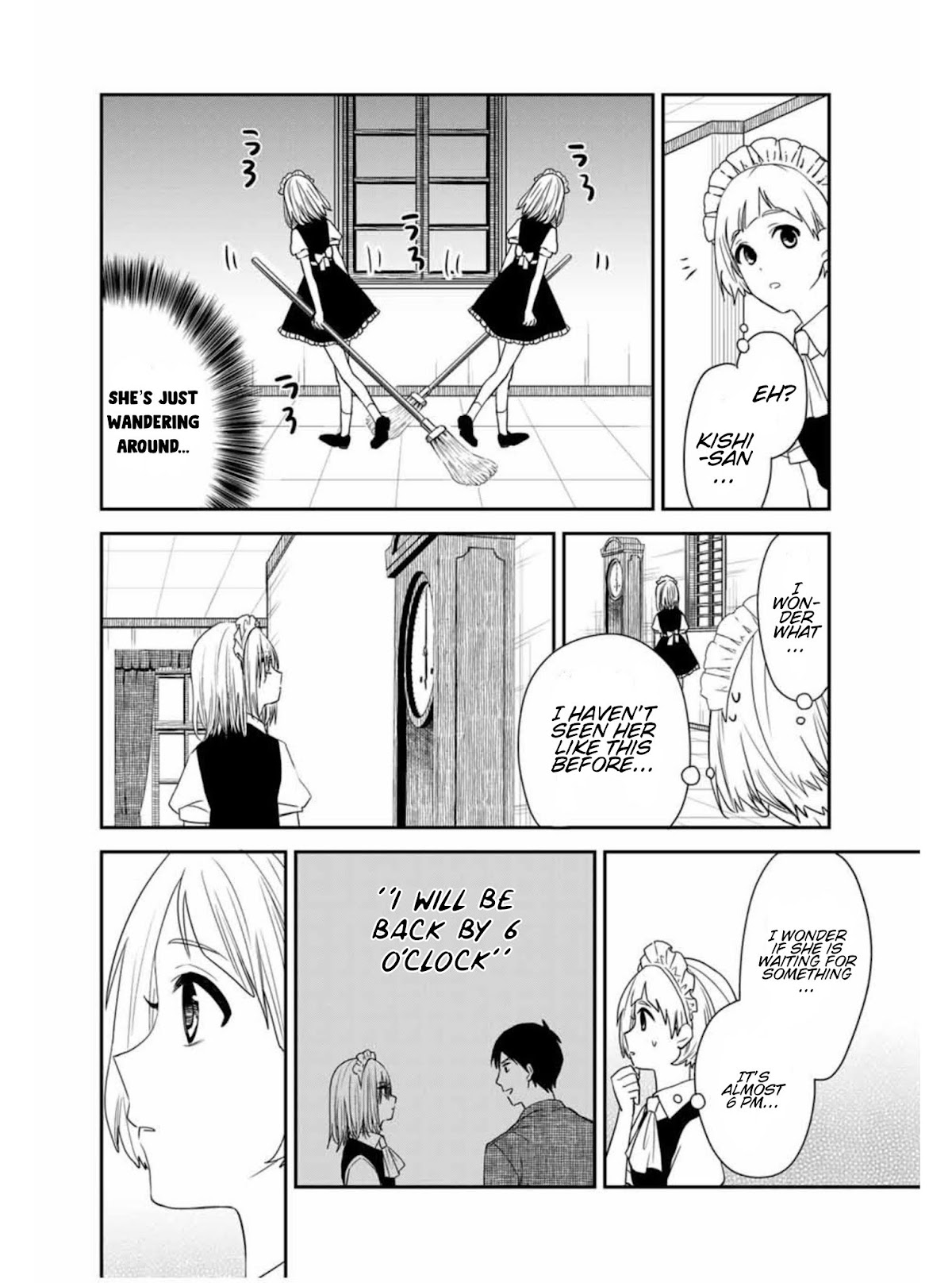 Maid no Kishi-san Chapter 20 page 6 - Chapter 20: Miko-chan