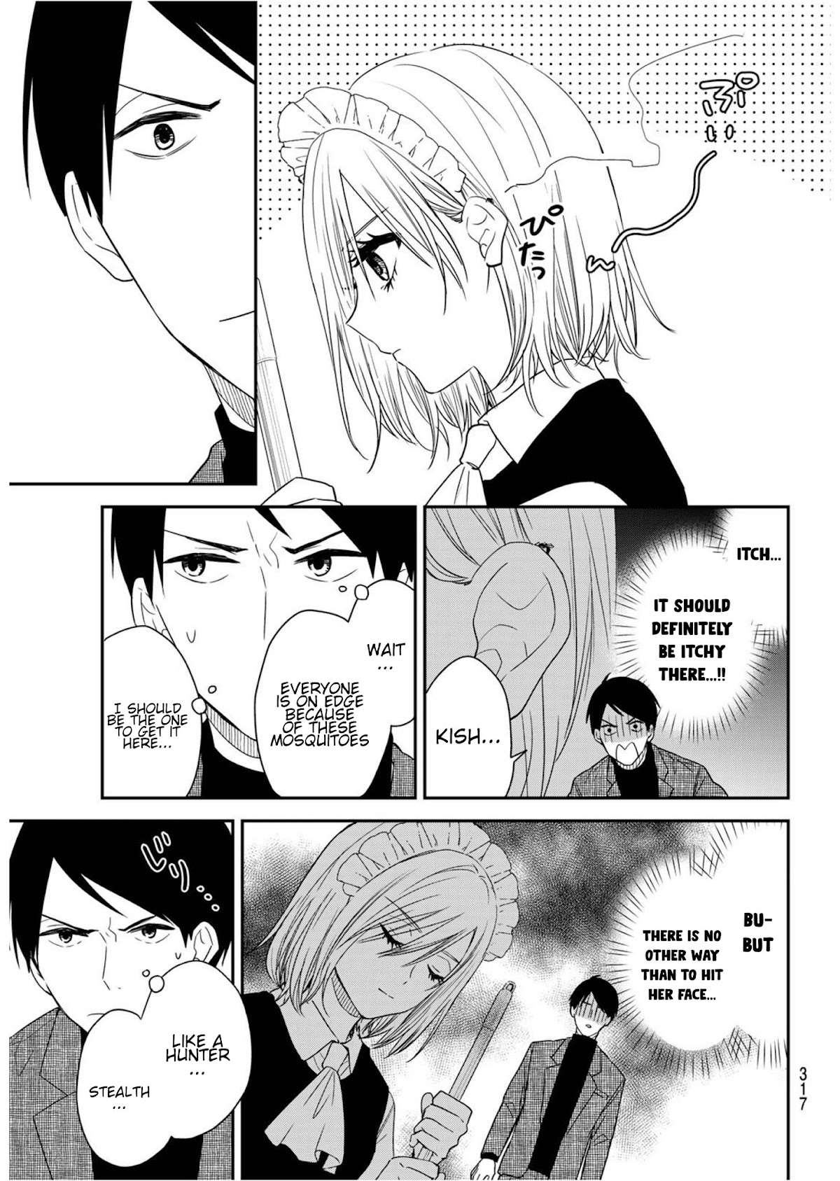 Maid no Kishi-san Chapter 22.1 page 6 - Chapter 22.1: Slap (Special business edition 2)