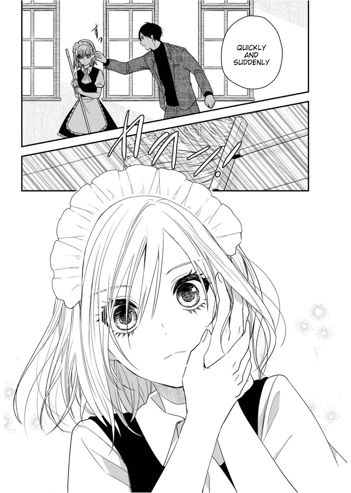 Maid no Kishi-san Chapter 22.1 page 7 - Chapter 22.1: Slap (Special business edition 2)