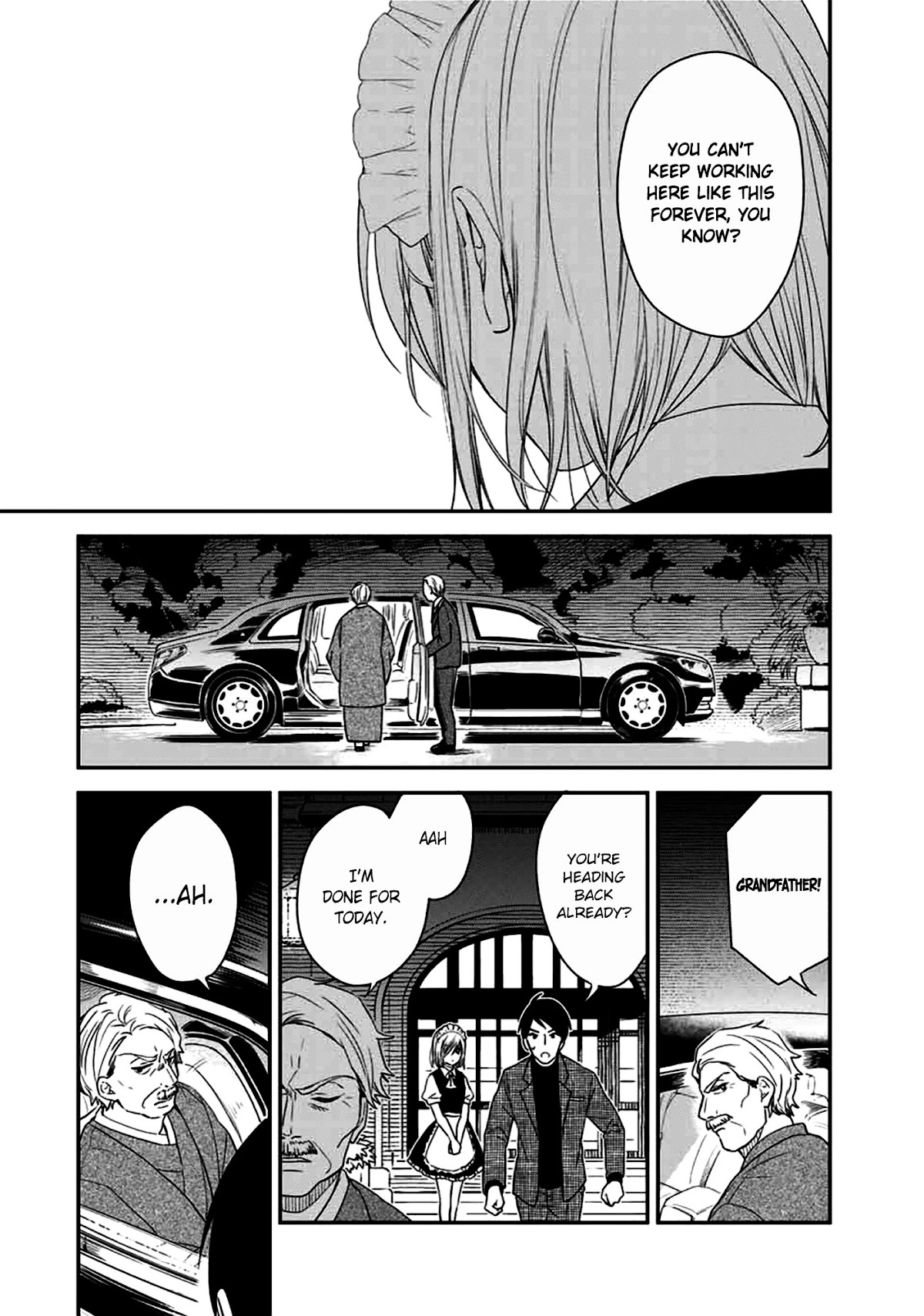 Maid no Kishi-san Chapter 22 page 11 - Chapter 22: Soichiro Hayase
