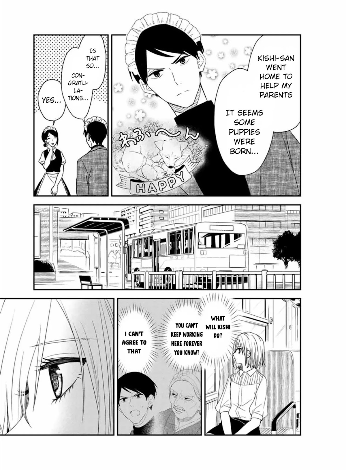 Maid no Kishi-san Chapter 23 page 11 - Chapter 23: Farewell