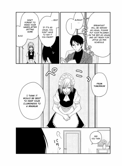 Maid no Kishi-san Chapter 23 page 2 - Chapter 23: Farewell