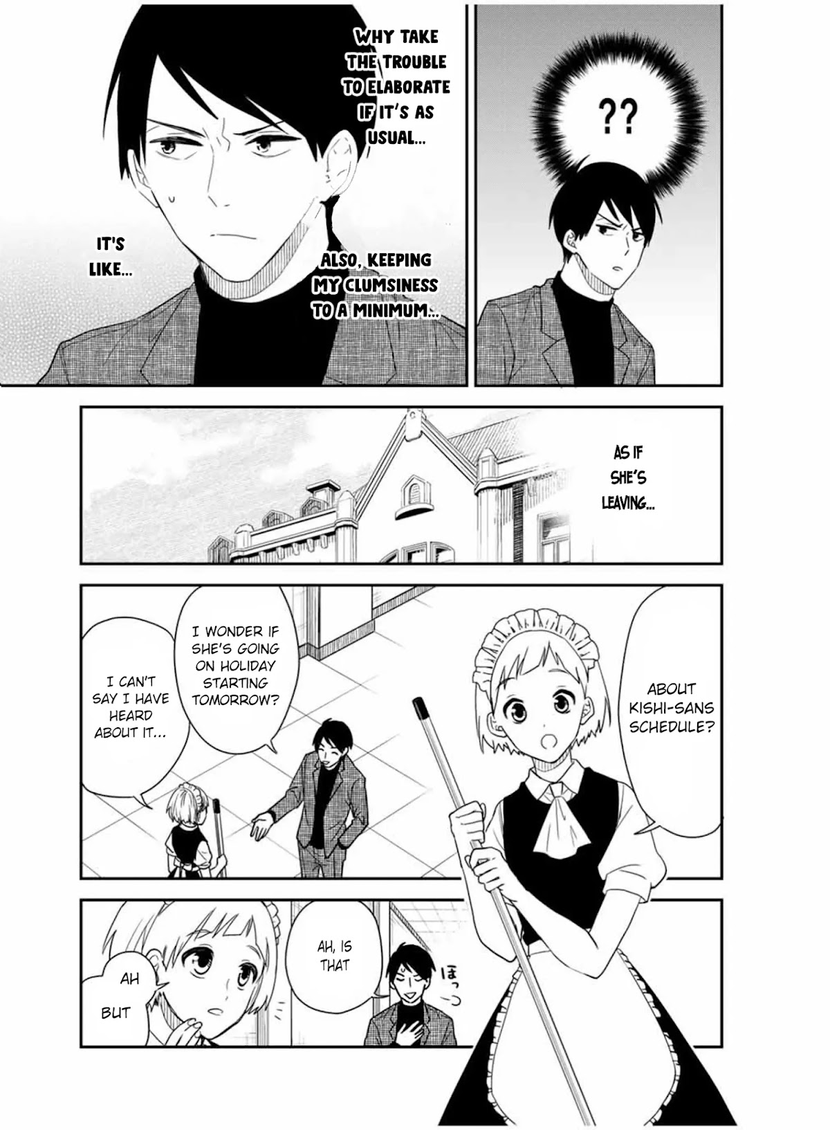 Maid no Kishi-san Chapter 23 page 3 - Chapter 23: Farewell