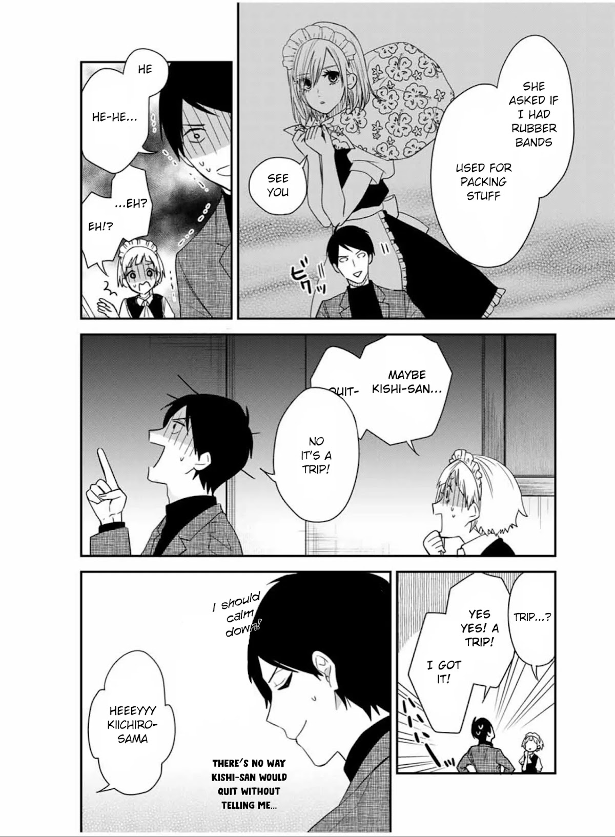 Maid no Kishi-san Chapter 23 page 4 - Chapter 23: Farewell