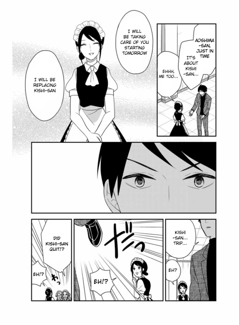 Maid no Kishi-san Chapter 23 page 6 - Chapter 23: Farewell