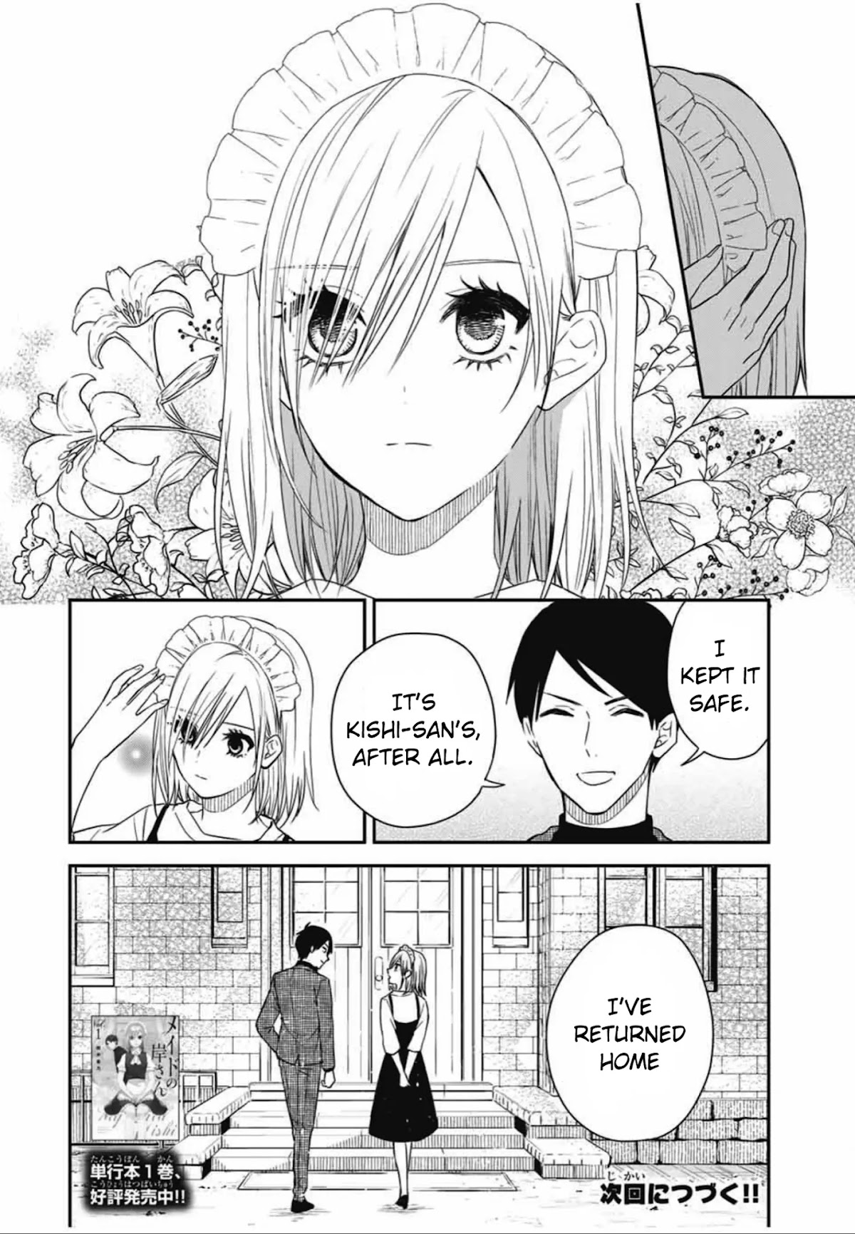 Maid no Kishi-san Chapter 25 page 8 - Chapter 25: Welcome Back