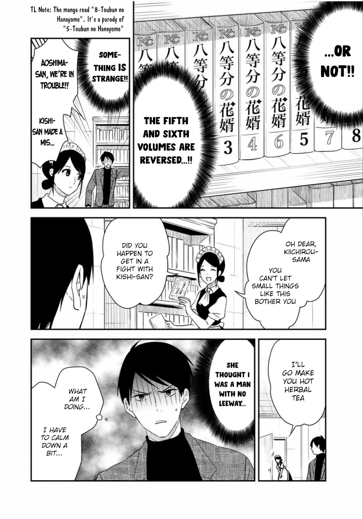 Maid no Kishi-san Chapter 28 page 4 - Chapter 28: Kishi's Change