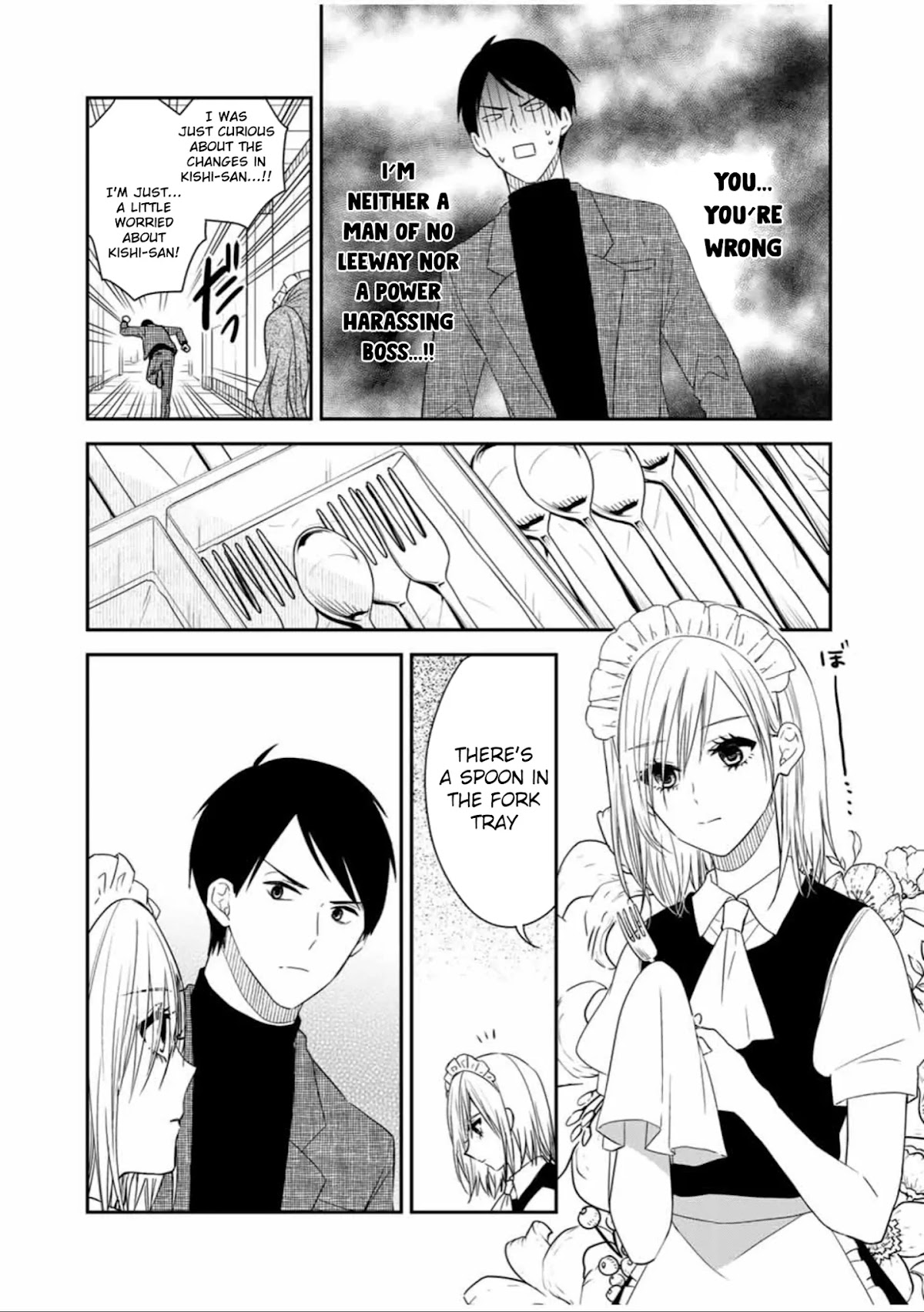 Maid no Kishi-san Chapter 28 page 6 - Chapter 28: Kishi's Change