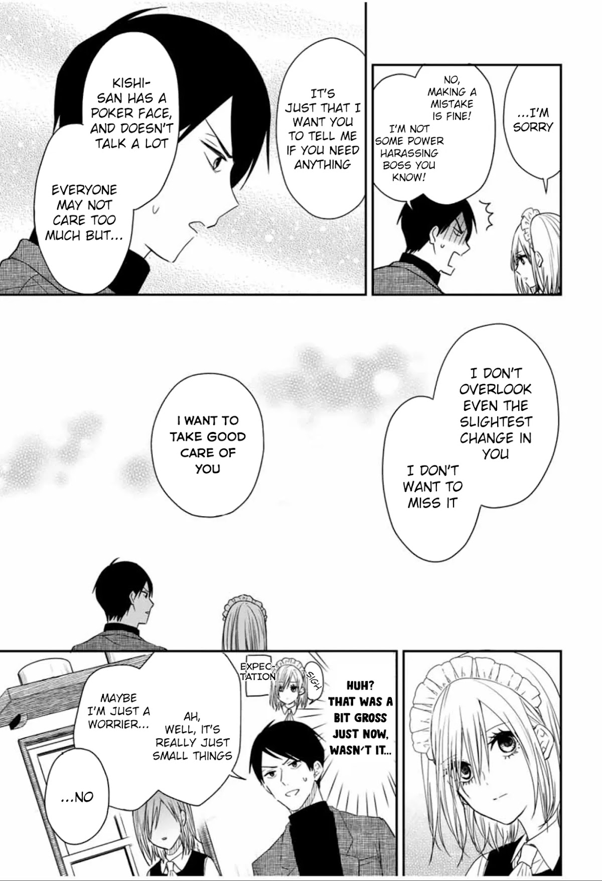 Maid no Kishi-san Chapter 28 page 7 - Chapter 28: Kishi's Change
