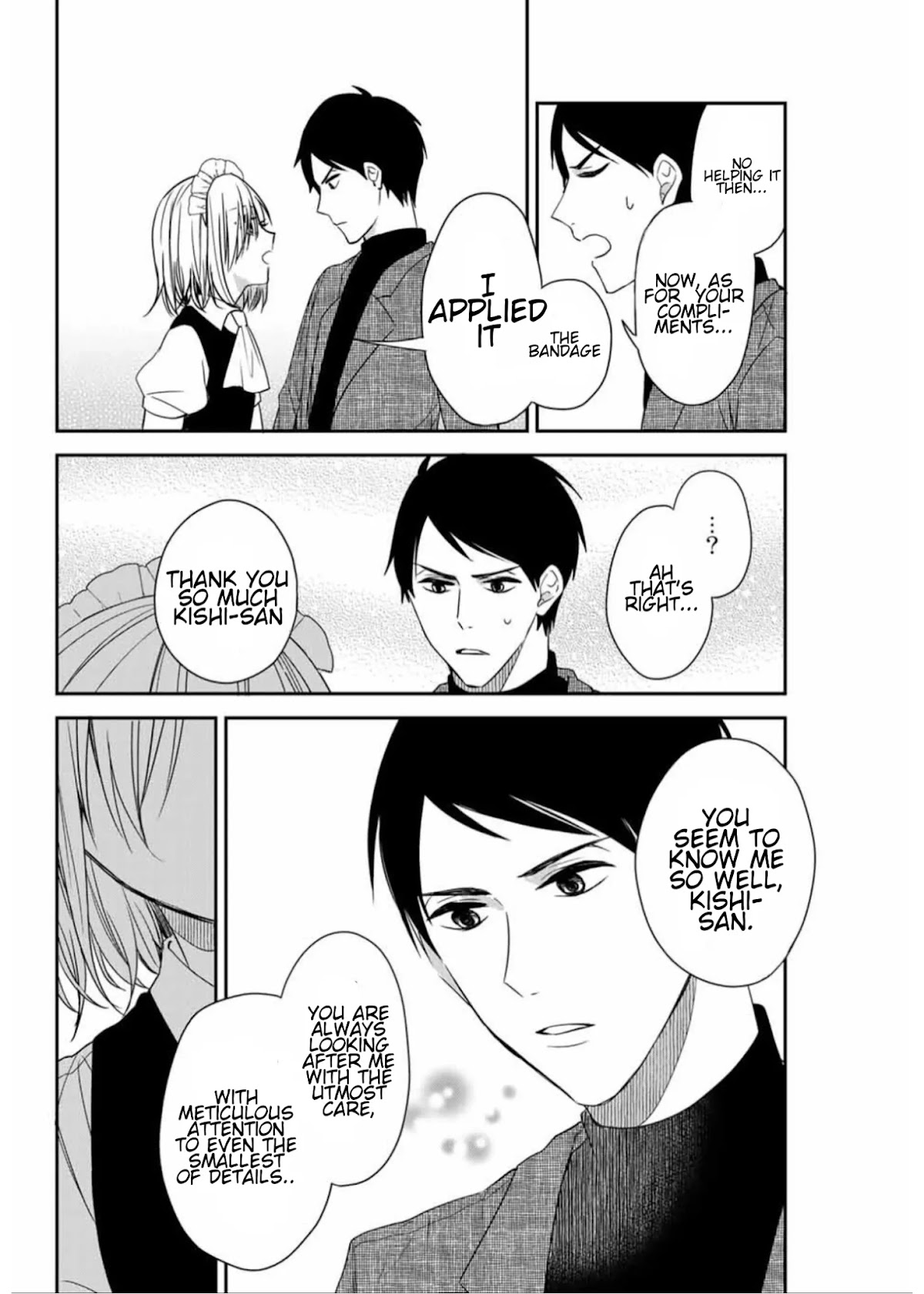 Maid no Kishi-san Chapter 3 page 10 - Chapter 3: I want to praise Kishi-san!