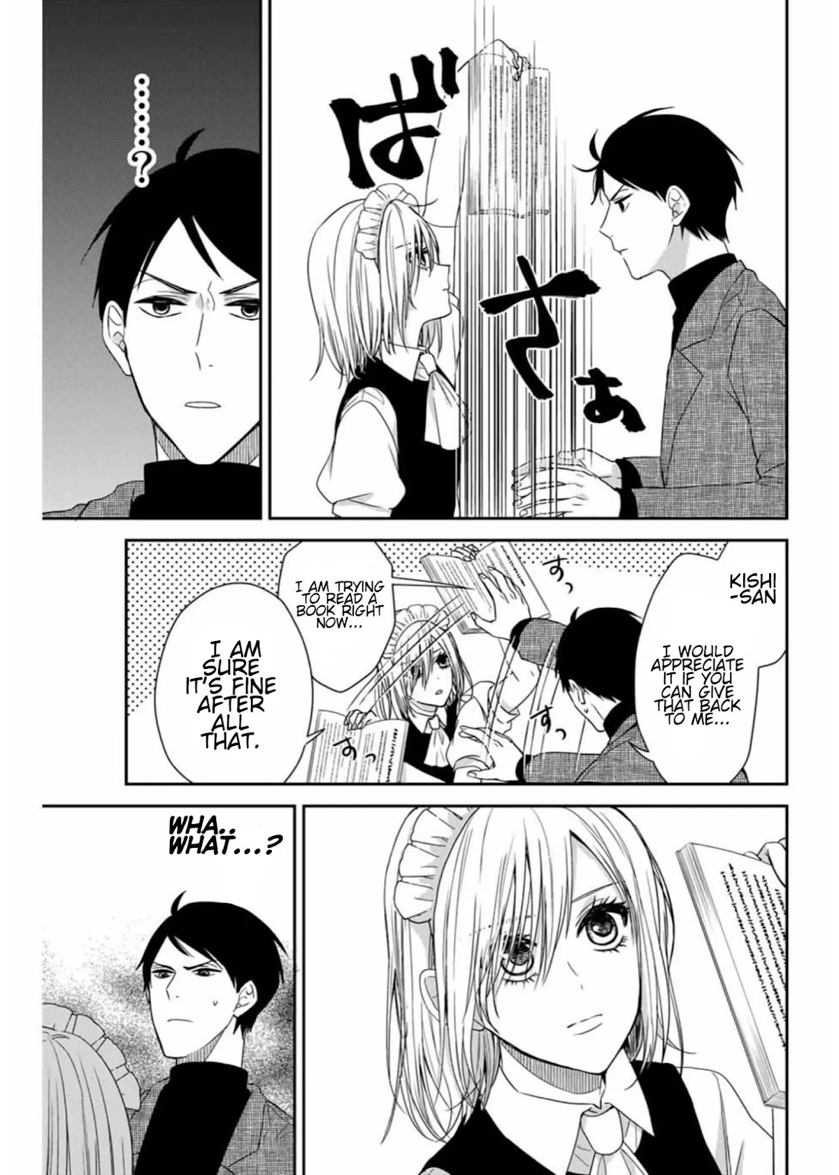 Maid no Kishi-san Chapter 3 page 9 - Chapter 3: I want to praise Kishi-san!