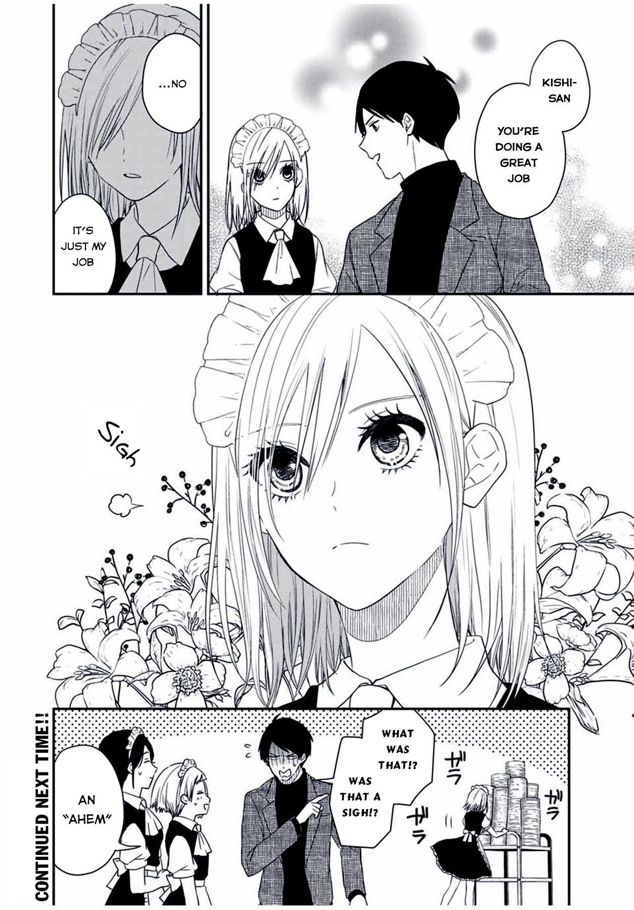 Maid no Kishi-san Chapter 30 page 4 - Chapter 30: Dishwashing