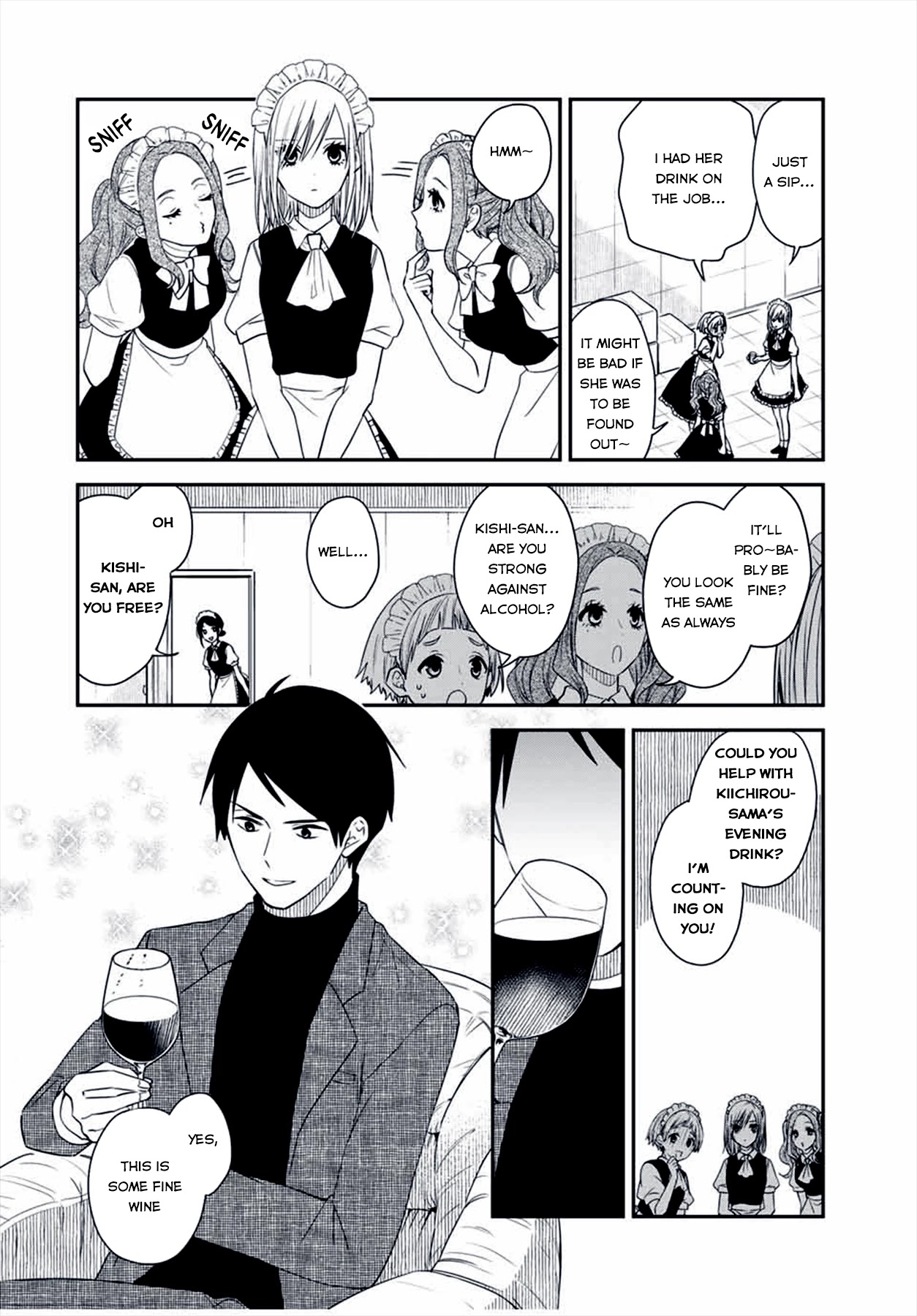 Maid no Kishi-san Chapter 31 page 2 - Chapter 31: Alcohol