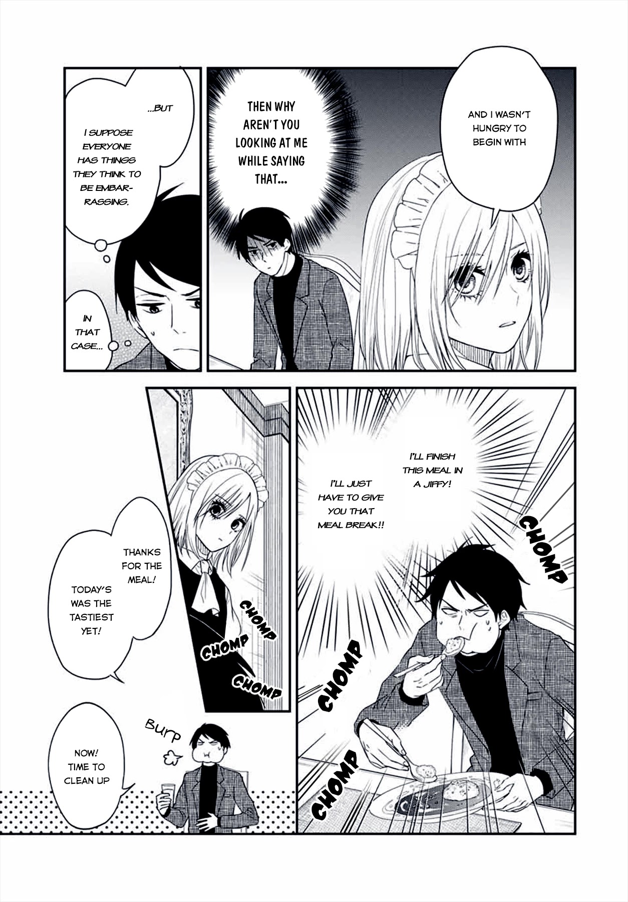 Maid no Kishi-san Chapter 32 page 3 - Chapter 32: Hunger