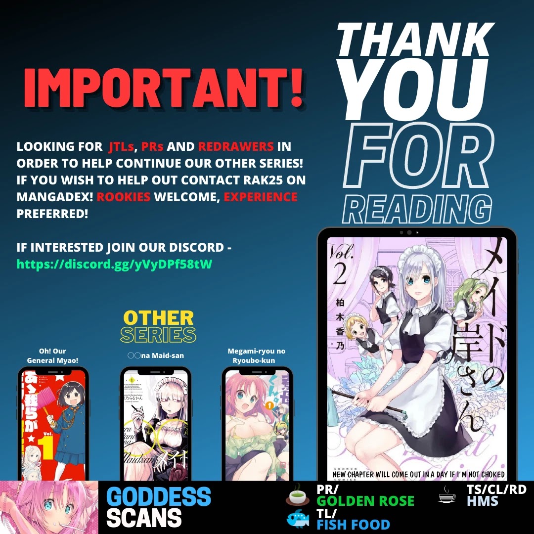 Maid no Kishi-san Chapter 34 page 13 - Chapter 34: Jasmines