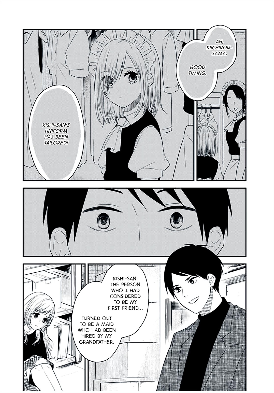 Maid no Kishi-san Chapter 36 page 10 - Chapter 36: Friend?