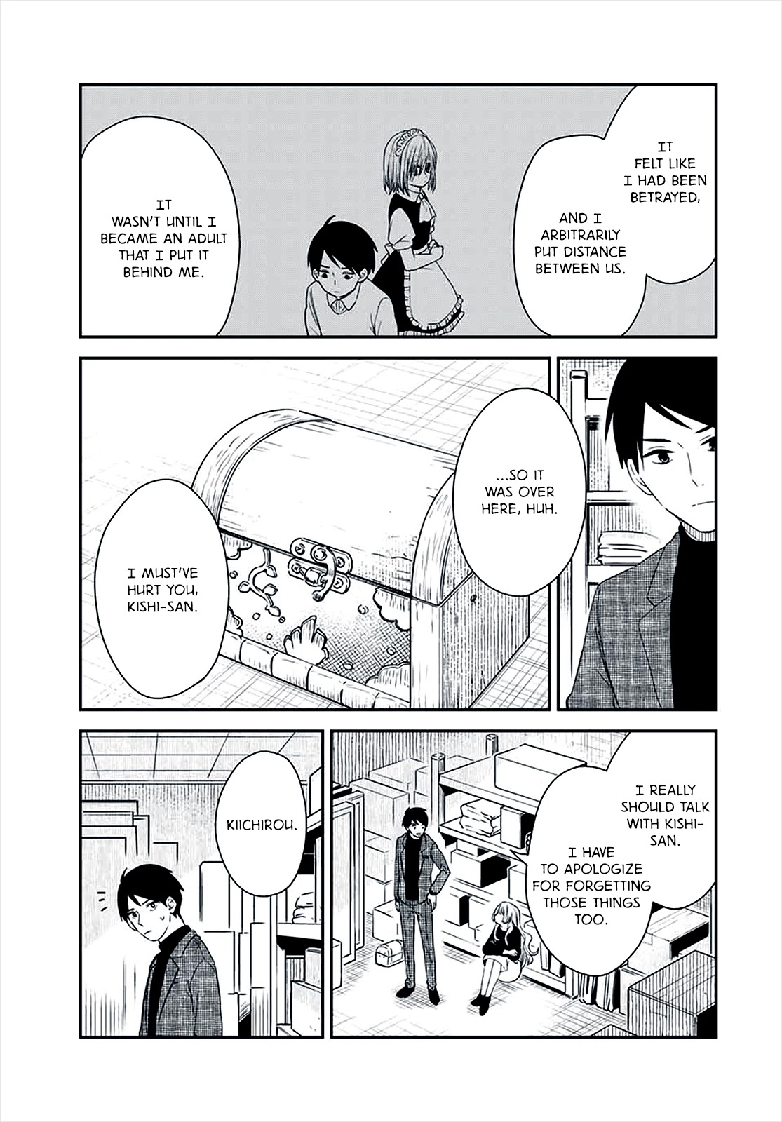 Maid no Kishi-san Chapter 36 page 11 - Chapter 36: Friend?