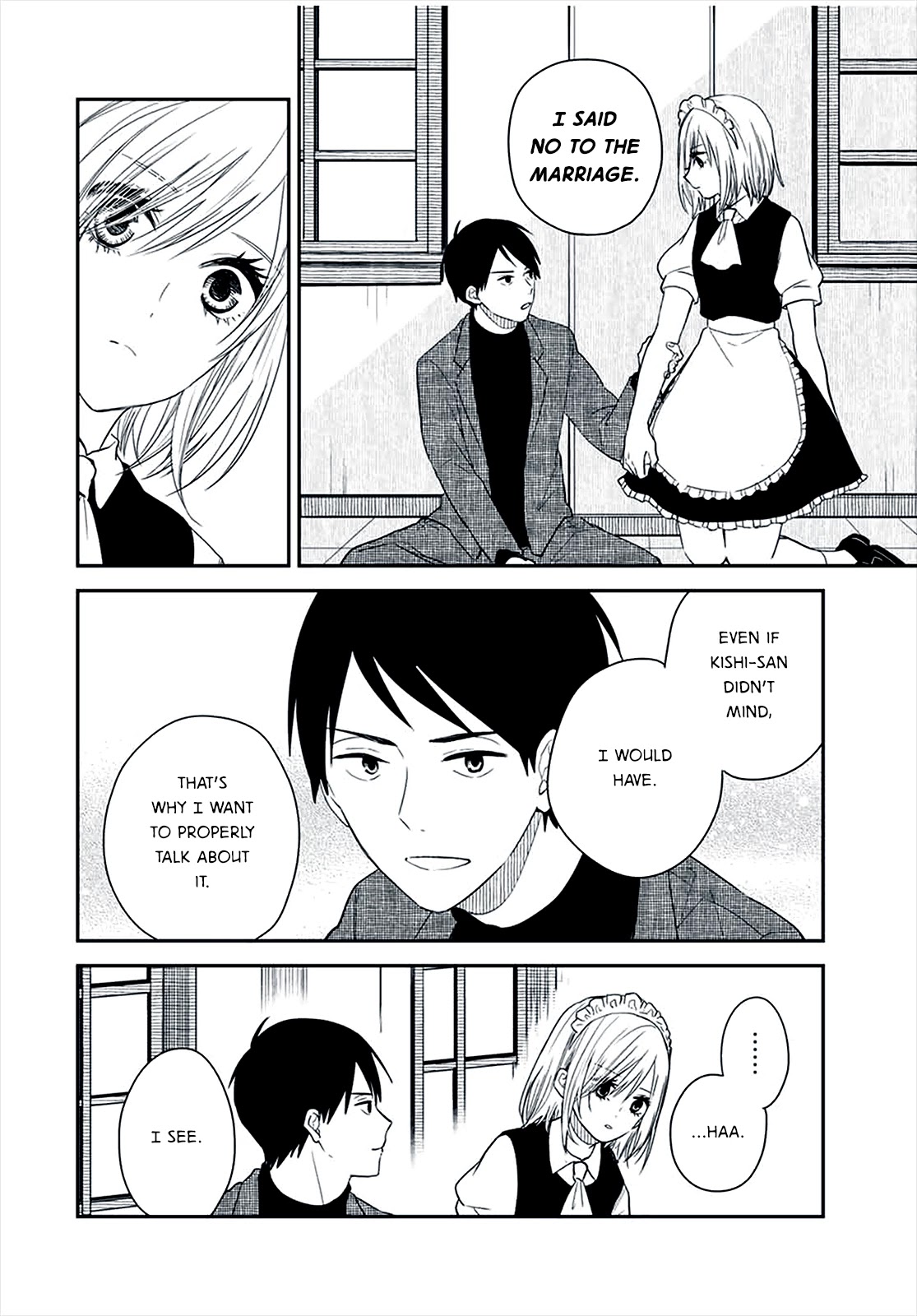 Maid no Kishi-san Chapter 36 page 16 - Chapter 36: Friend?