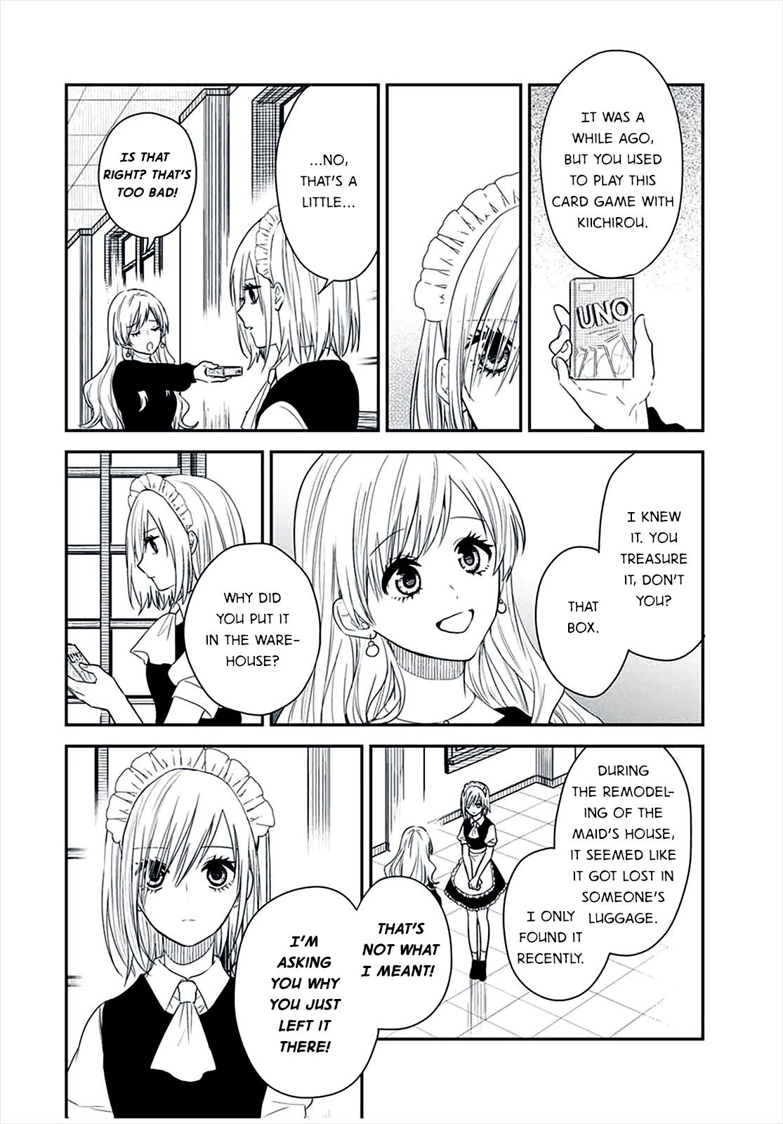 Maid no Kishi-san Chapter 36 page 20 - Chapter 36: Friend?