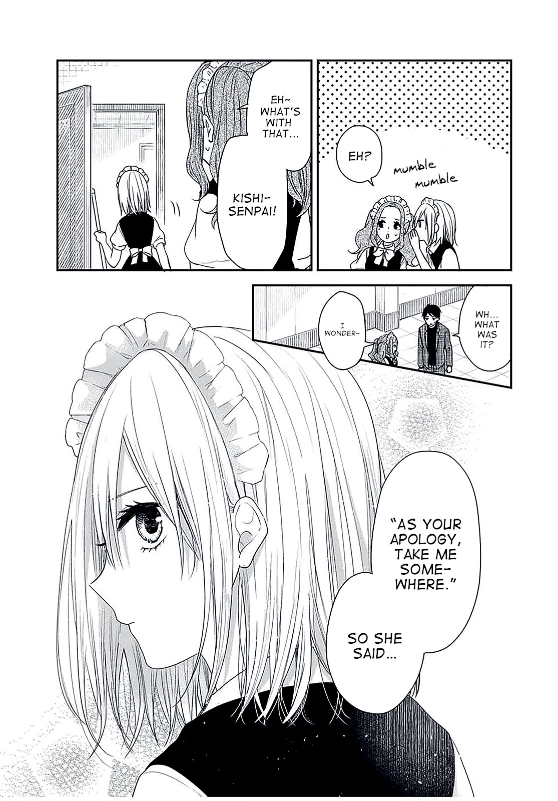 Maid no Kishi-san Chapter 37 page 5 - Chapter 37: Uninterested