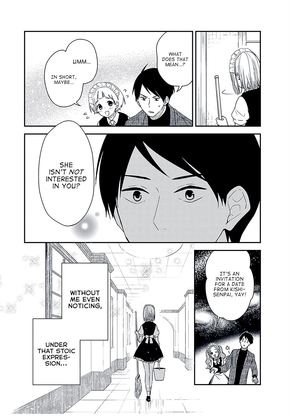 Maid no Kishi-san Chapter 37 page 6 - Chapter 37: Uninterested