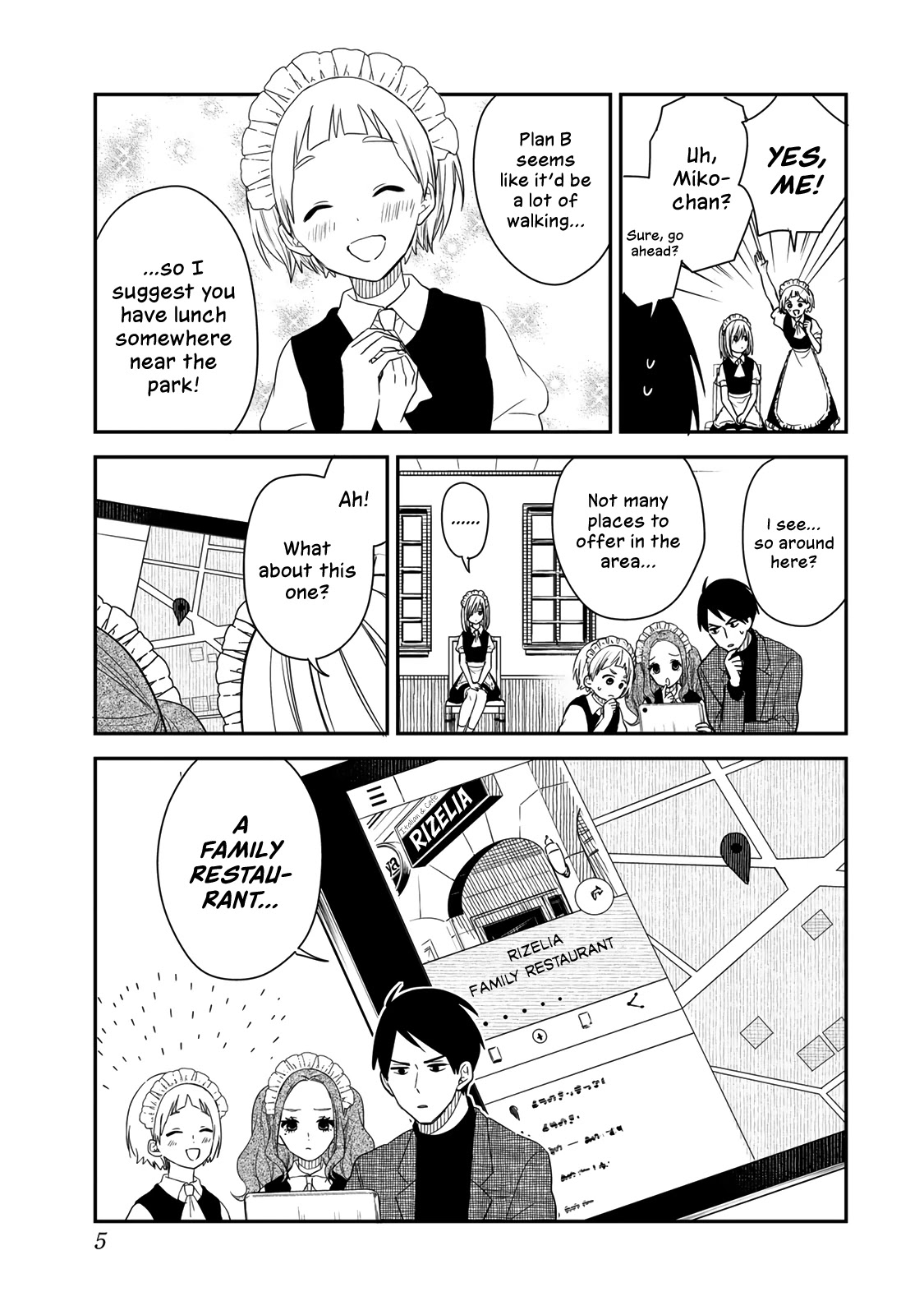 Maid no Kishi-san Chapter 38 page 4 - Chapter 38: Date Plan